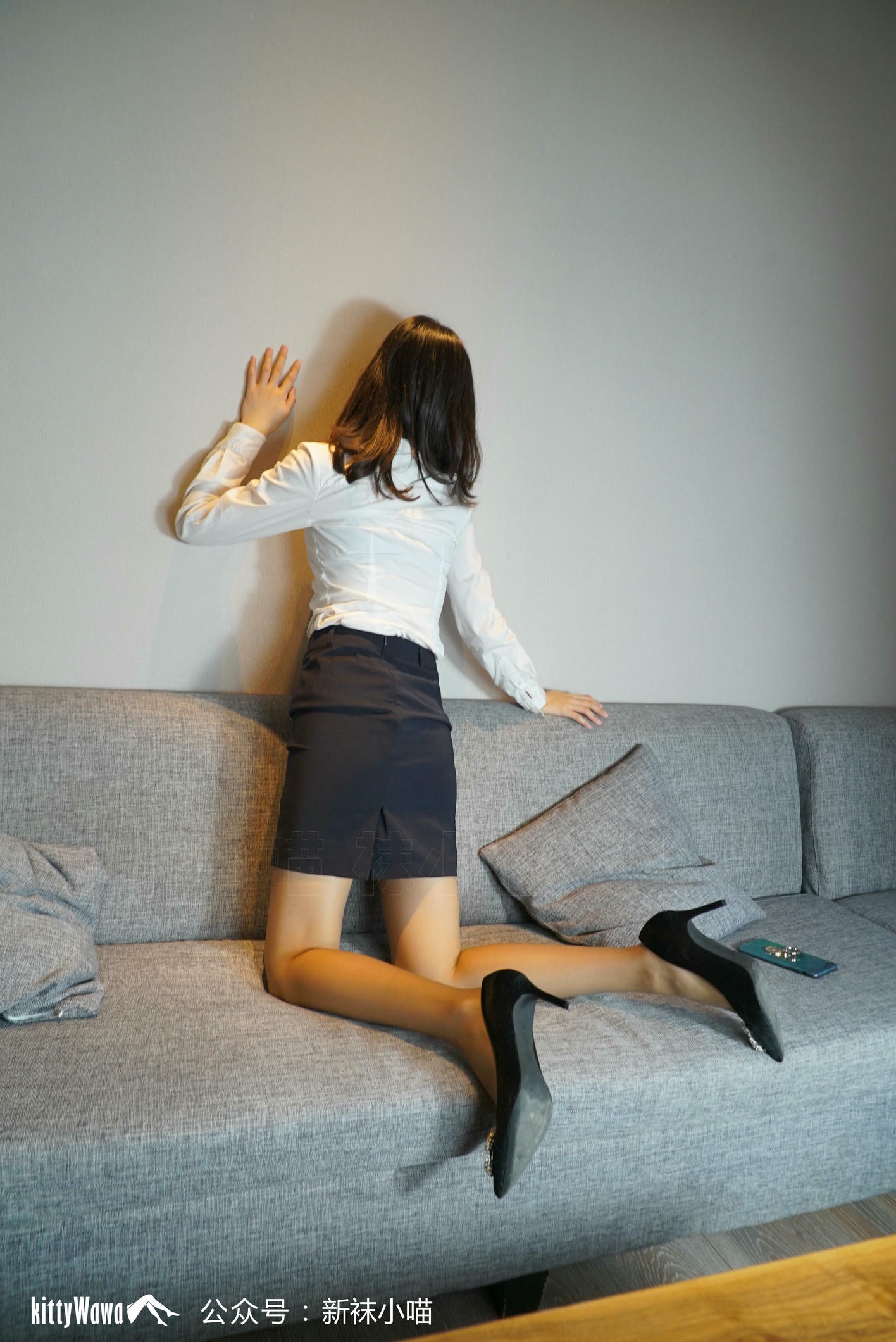 袜小喵 KT090 时尚职业装 [60P+67M]_第3集