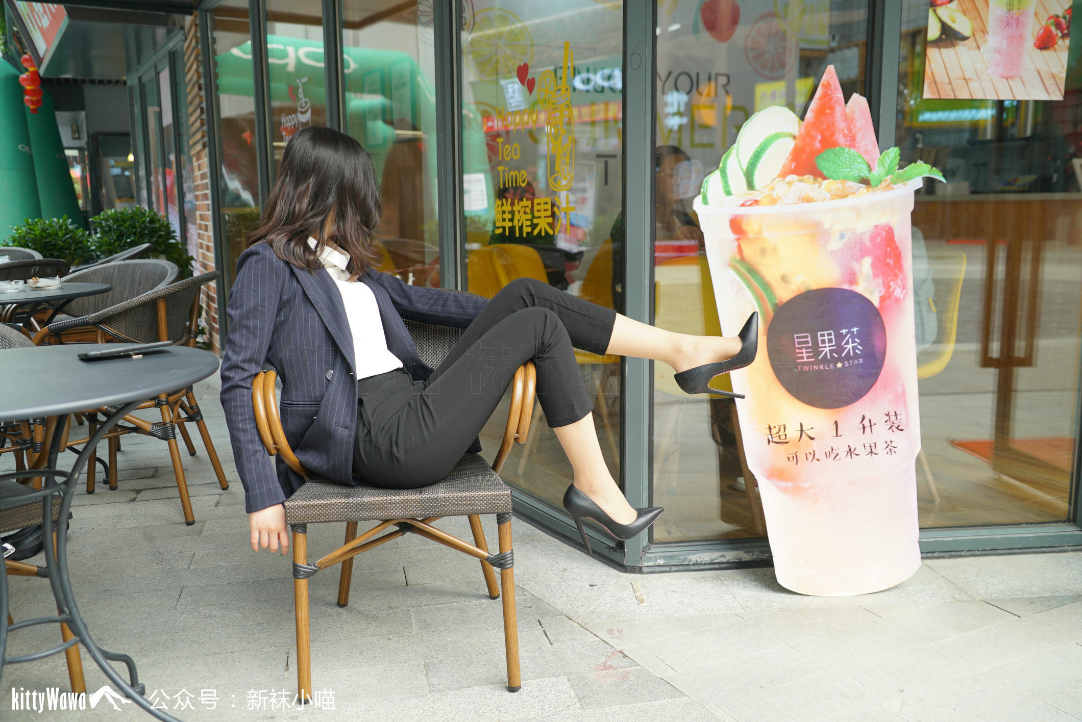 袜小喵 KT094 制服秀 [60P+63M]_第1集