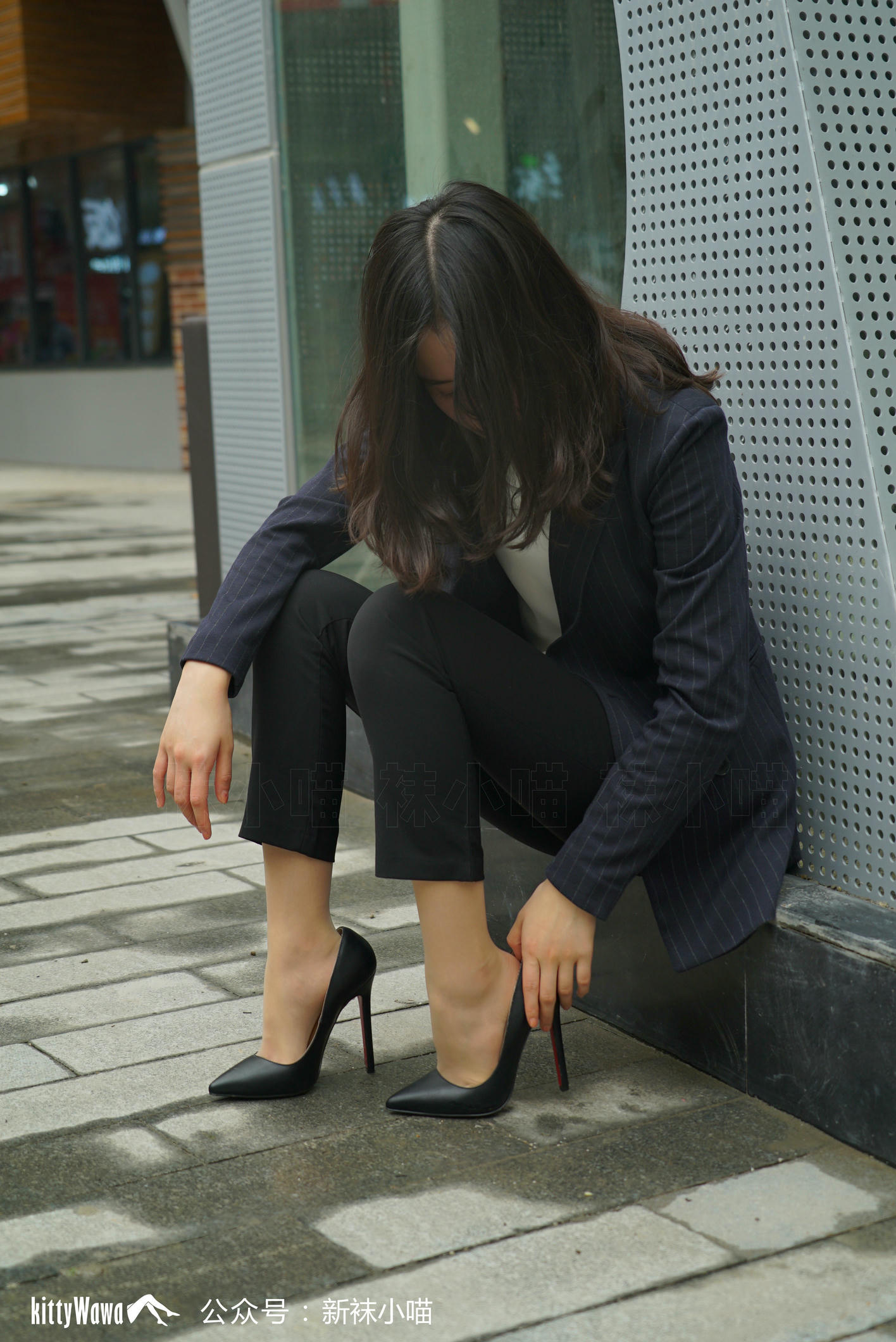 袜小喵 KT094 制服秀 [60P+63M]_第3集