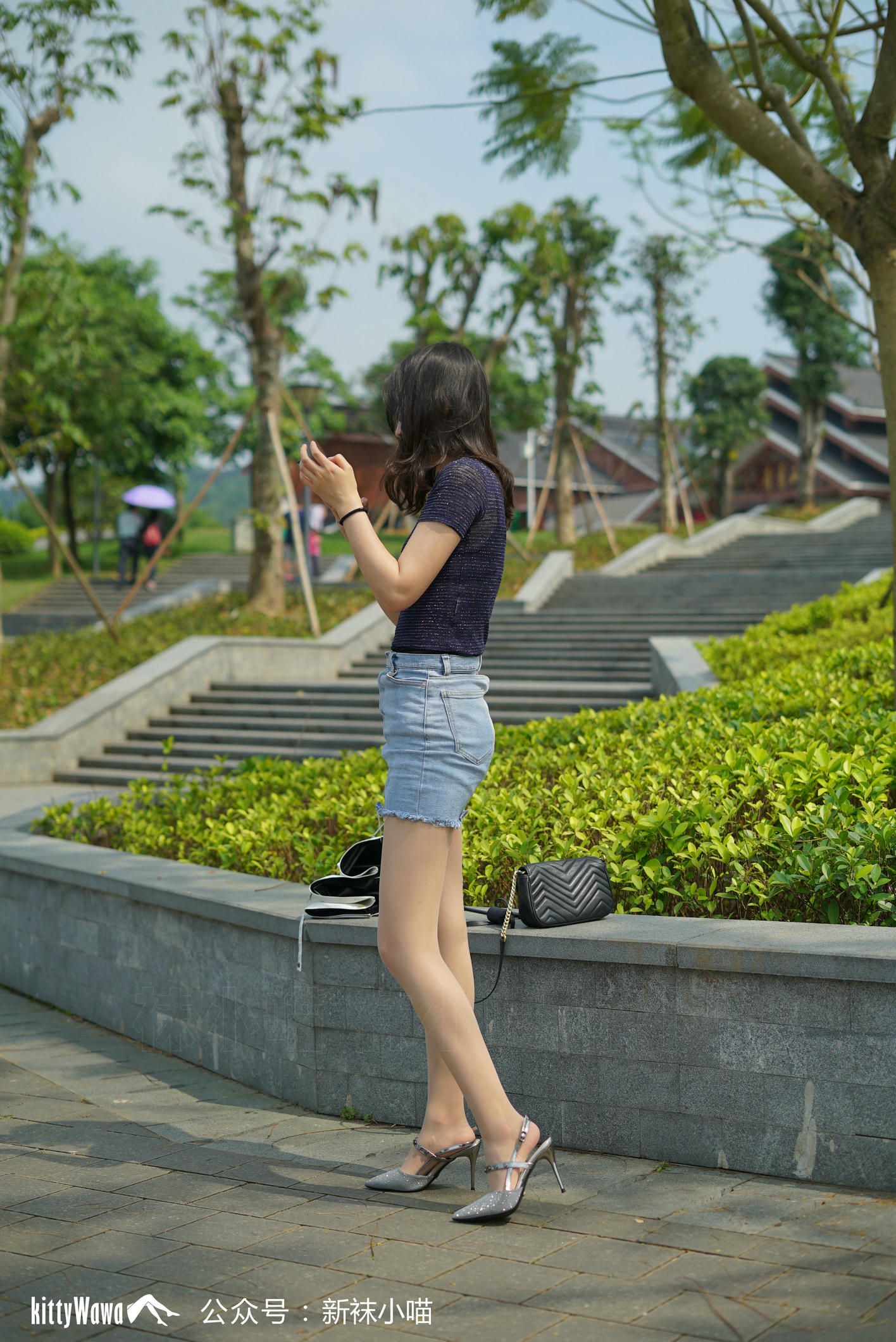 袜小喵 KT095 牛仔与丝 [60P+65M]_第2集