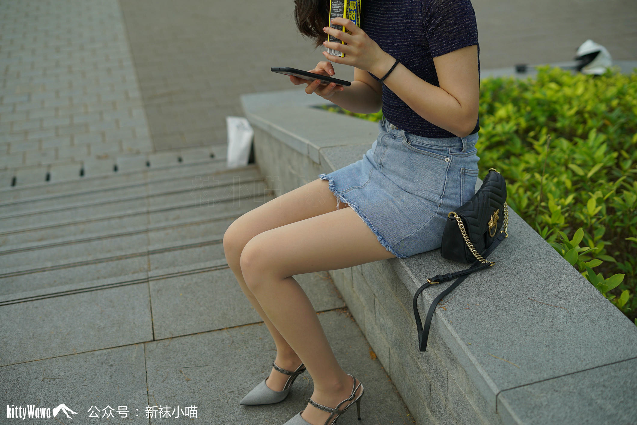 袜小喵 KT095 牛仔与丝 [60P+65M]_第2集