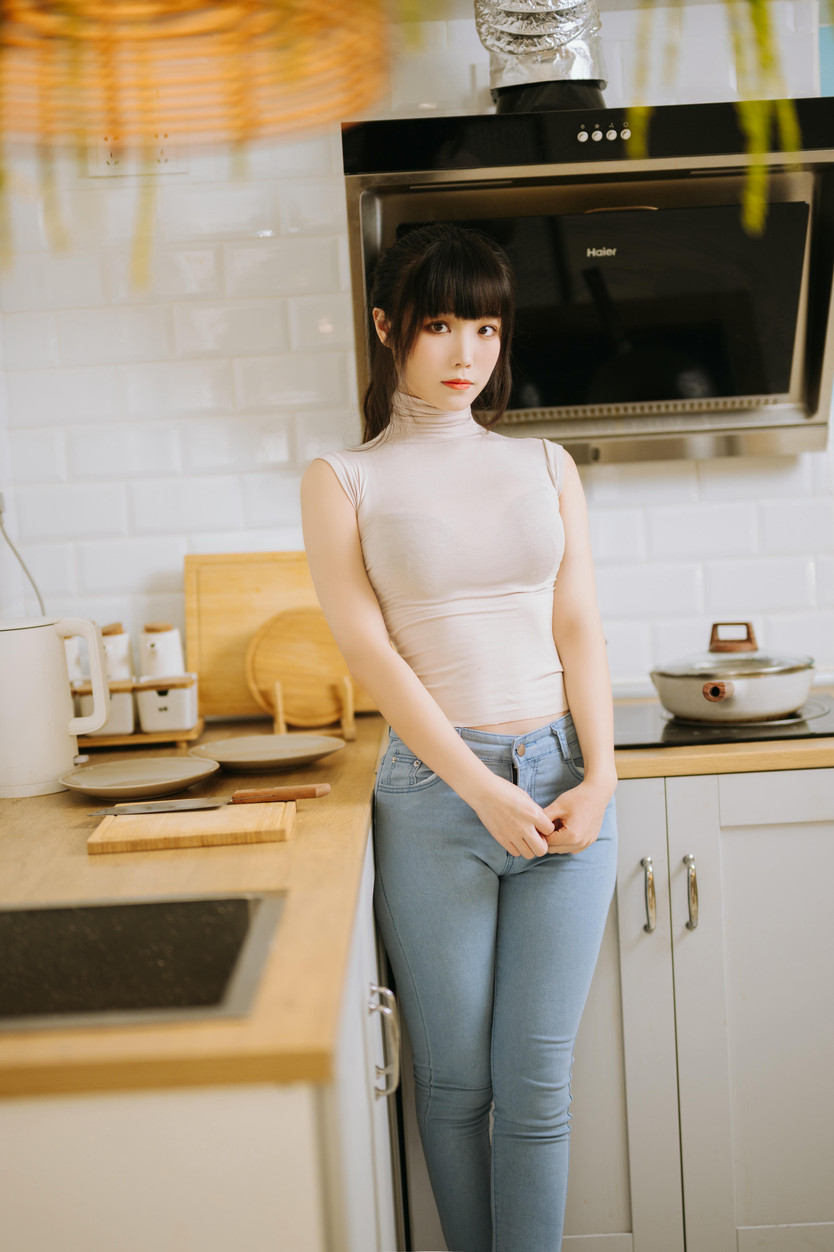 汪知子 NO.011 姐姐的牛仔裤[42P-284M]_第1集