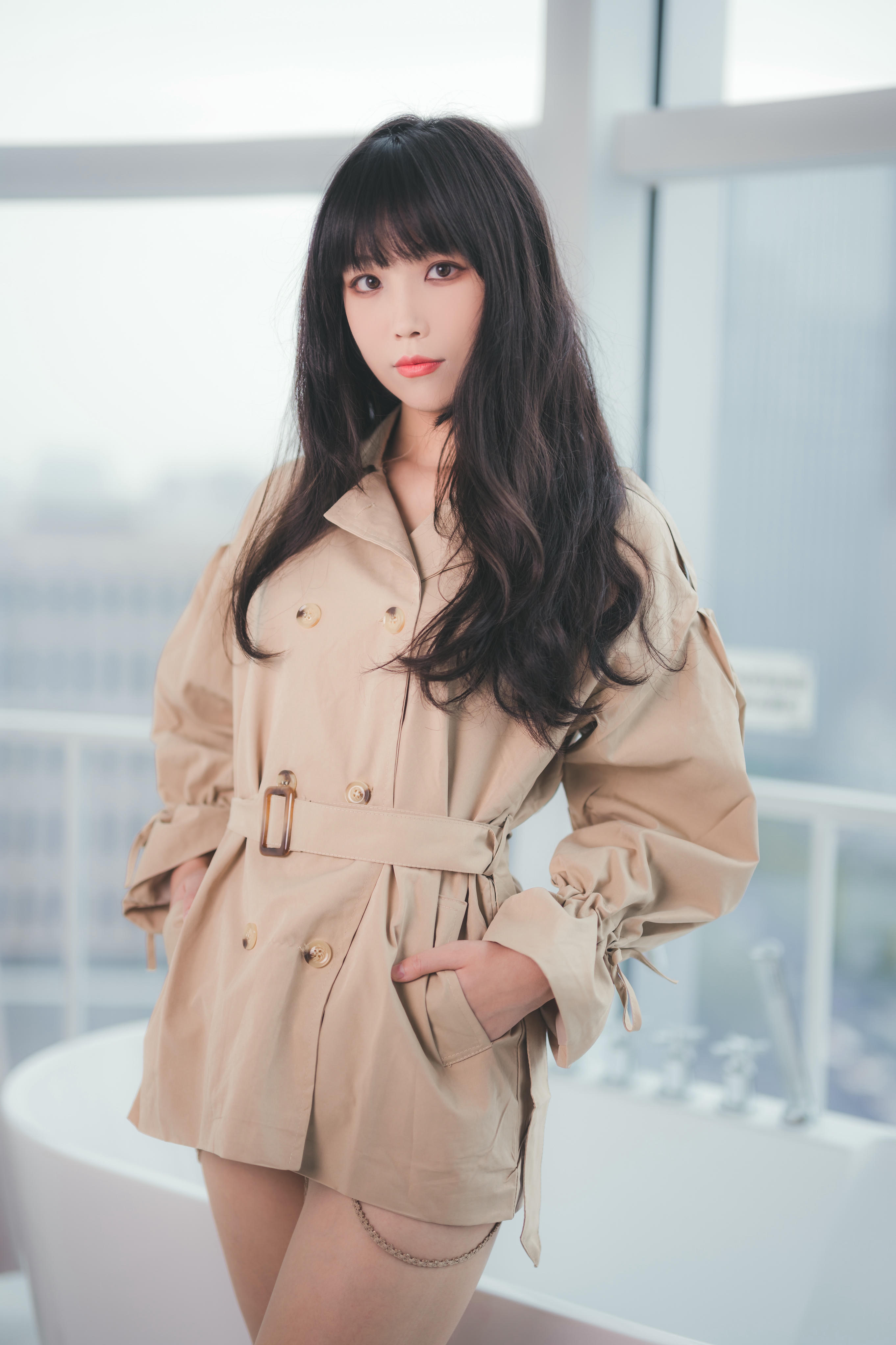 汪知子 NO.008 风衣[52P-168M]_第3集