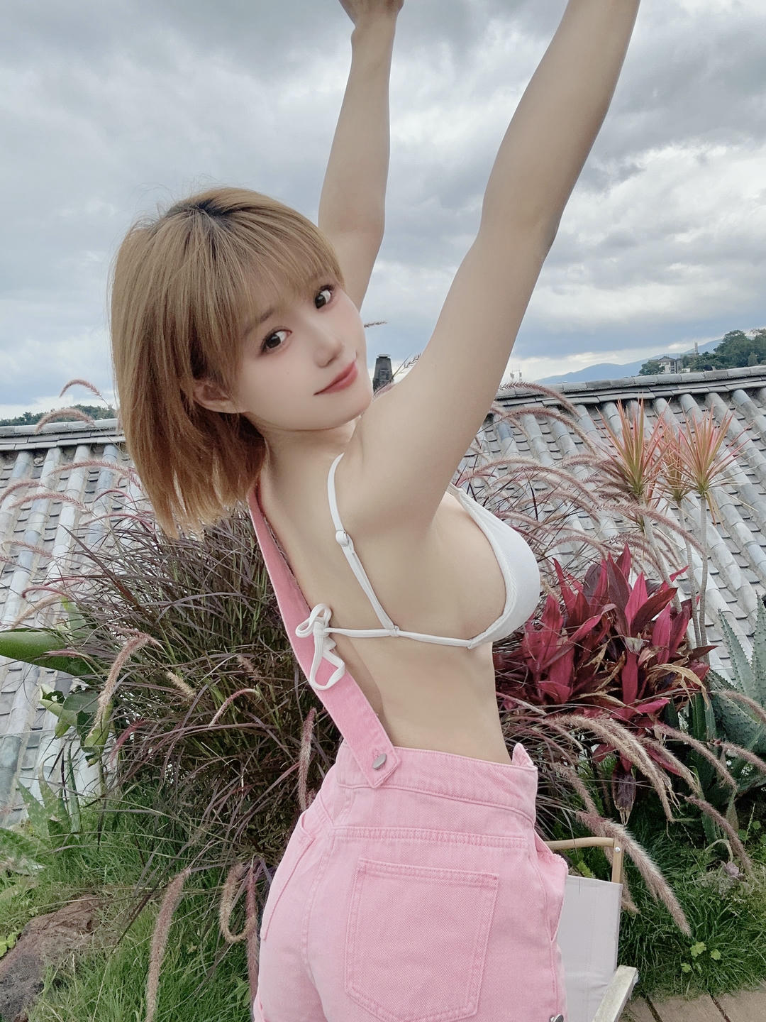 小仓千代w NO.055 2023年08月会员合集 [82P-138MB]-粉色背带裤🎀part2 (30082023)_第1集