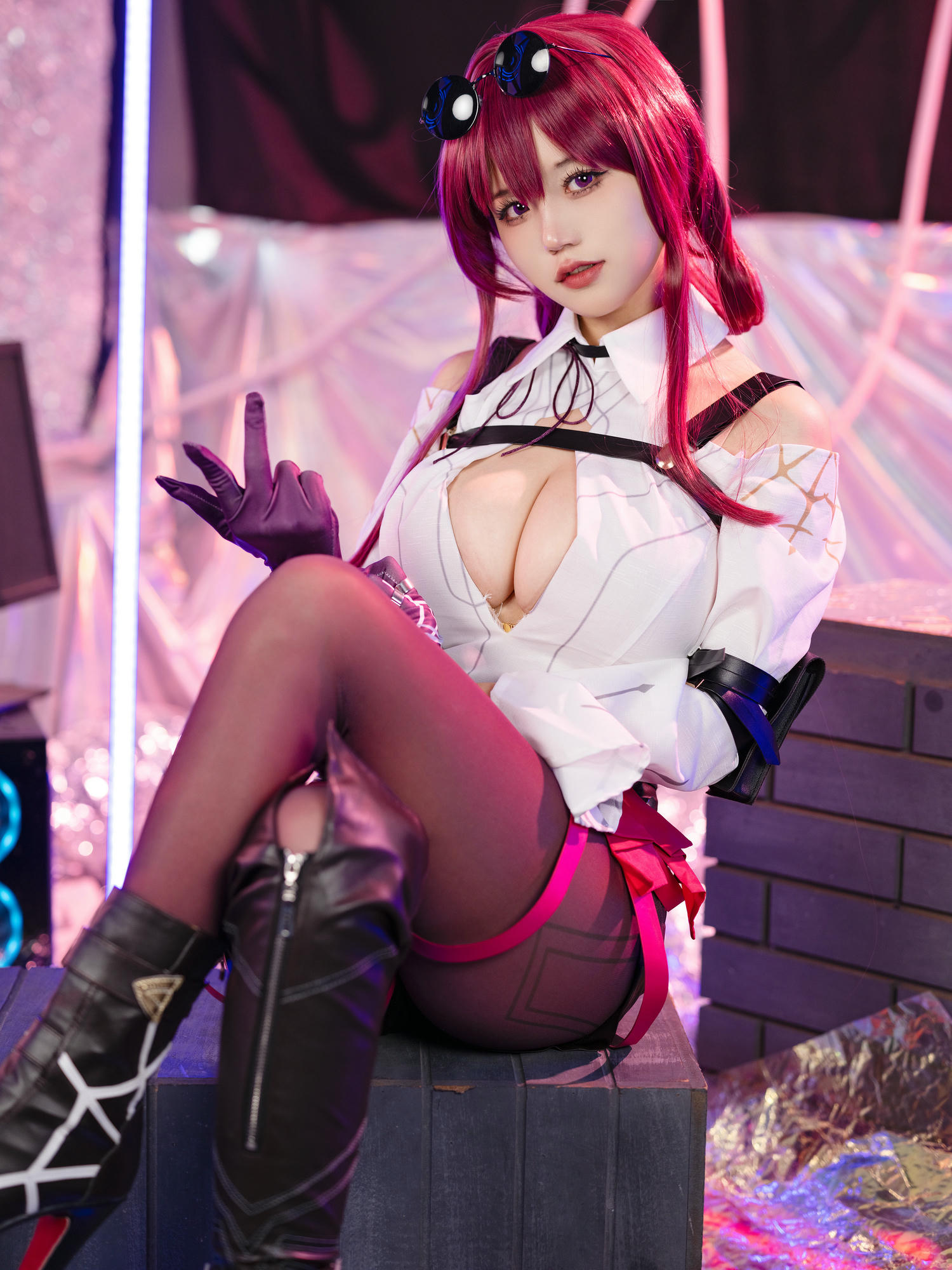 小仓千代w NO.059 Kafka HSR 卡芙卡 27P 77MB_第1集