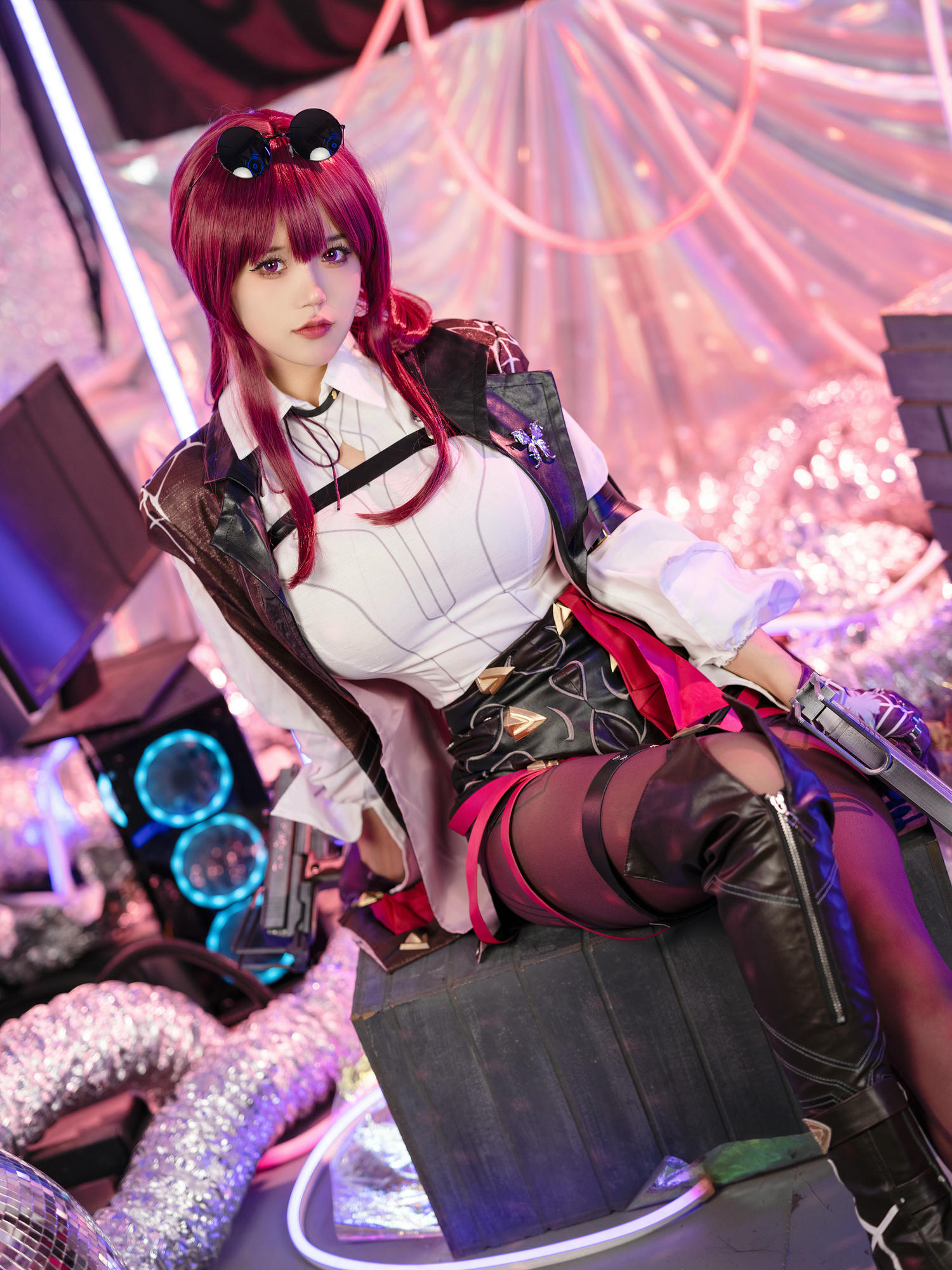 小仓千代w NO.059 Kafka HSR 卡芙卡 27P 77MB_第2集