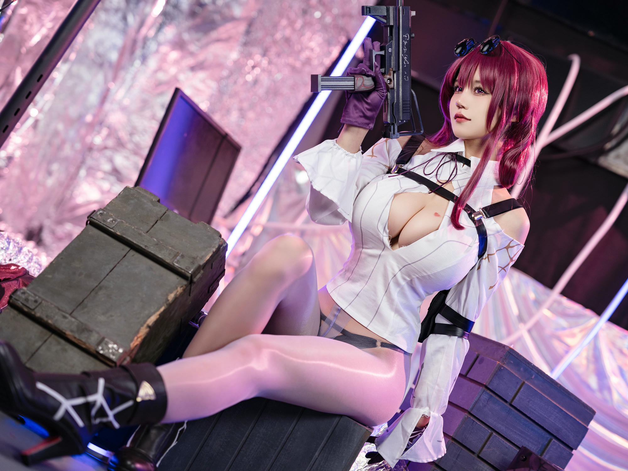 小仓千代w NO.059 Kafka HSR 卡芙卡 27P 77MB_第1集