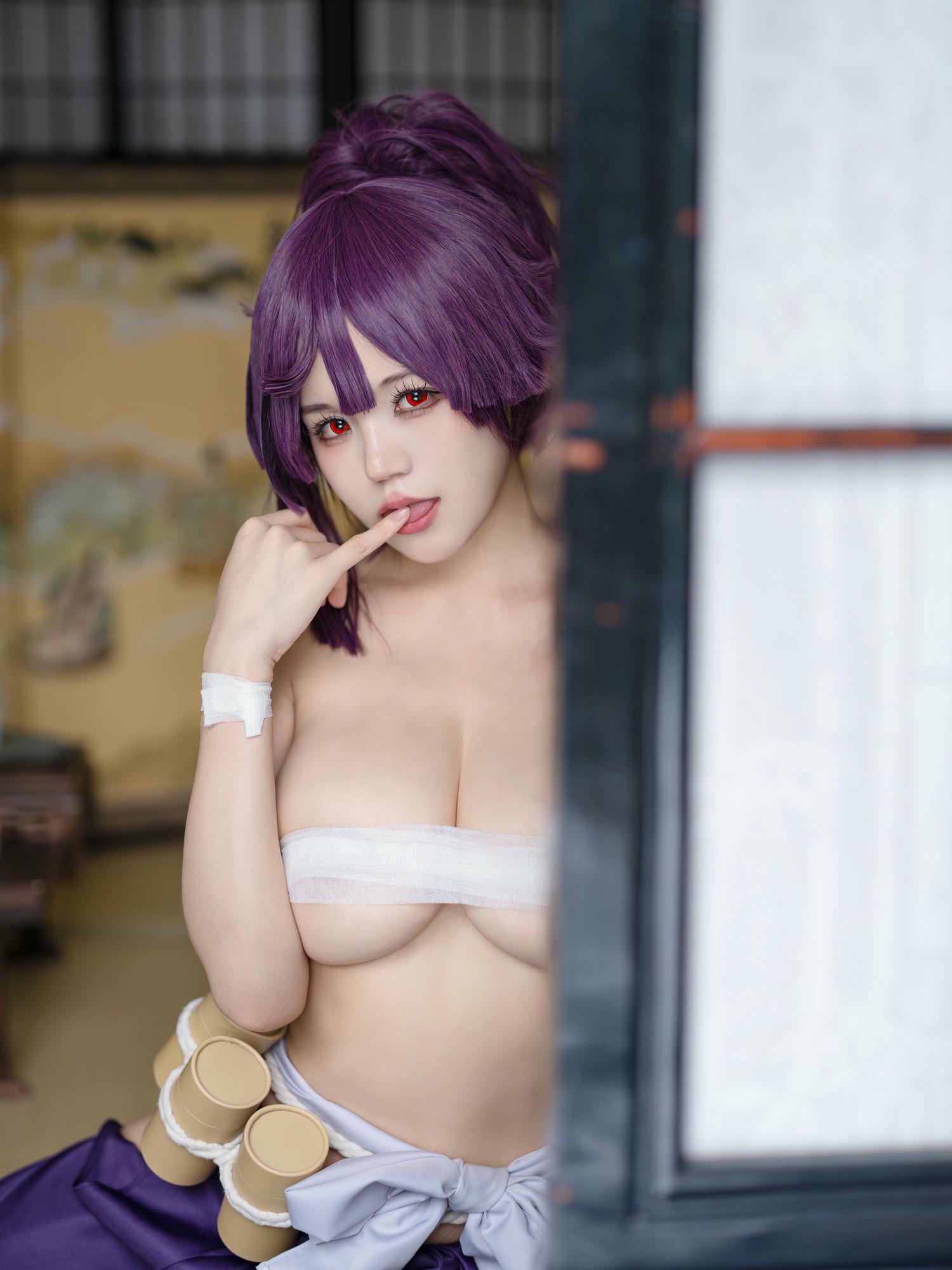 小仓千代w NO.061 Yuzuriha 地狱楽 杠 [26P 43MB]_第1集