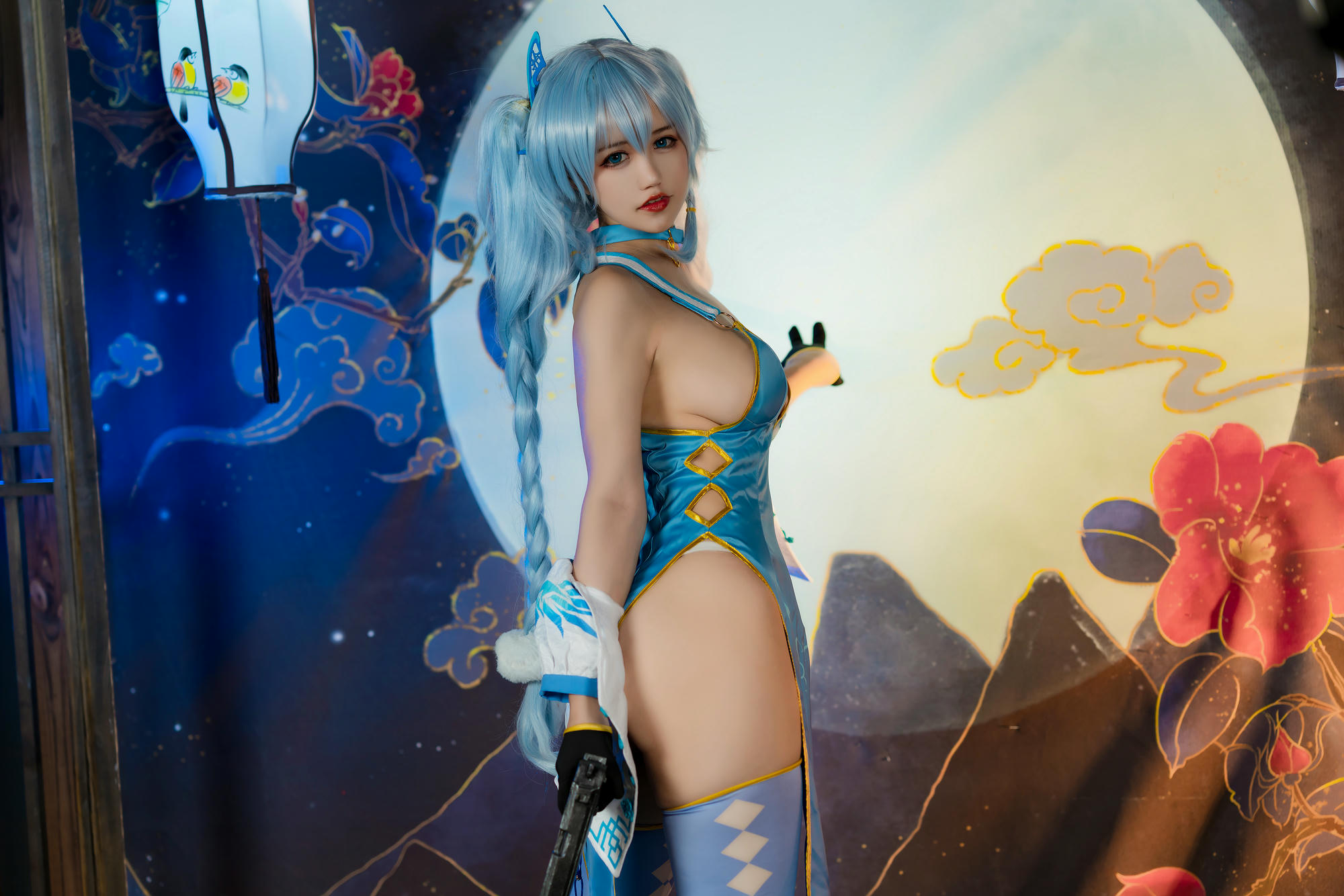 小仓千代w NO.064 pa15旗袍 [20P／86MB]_第1集