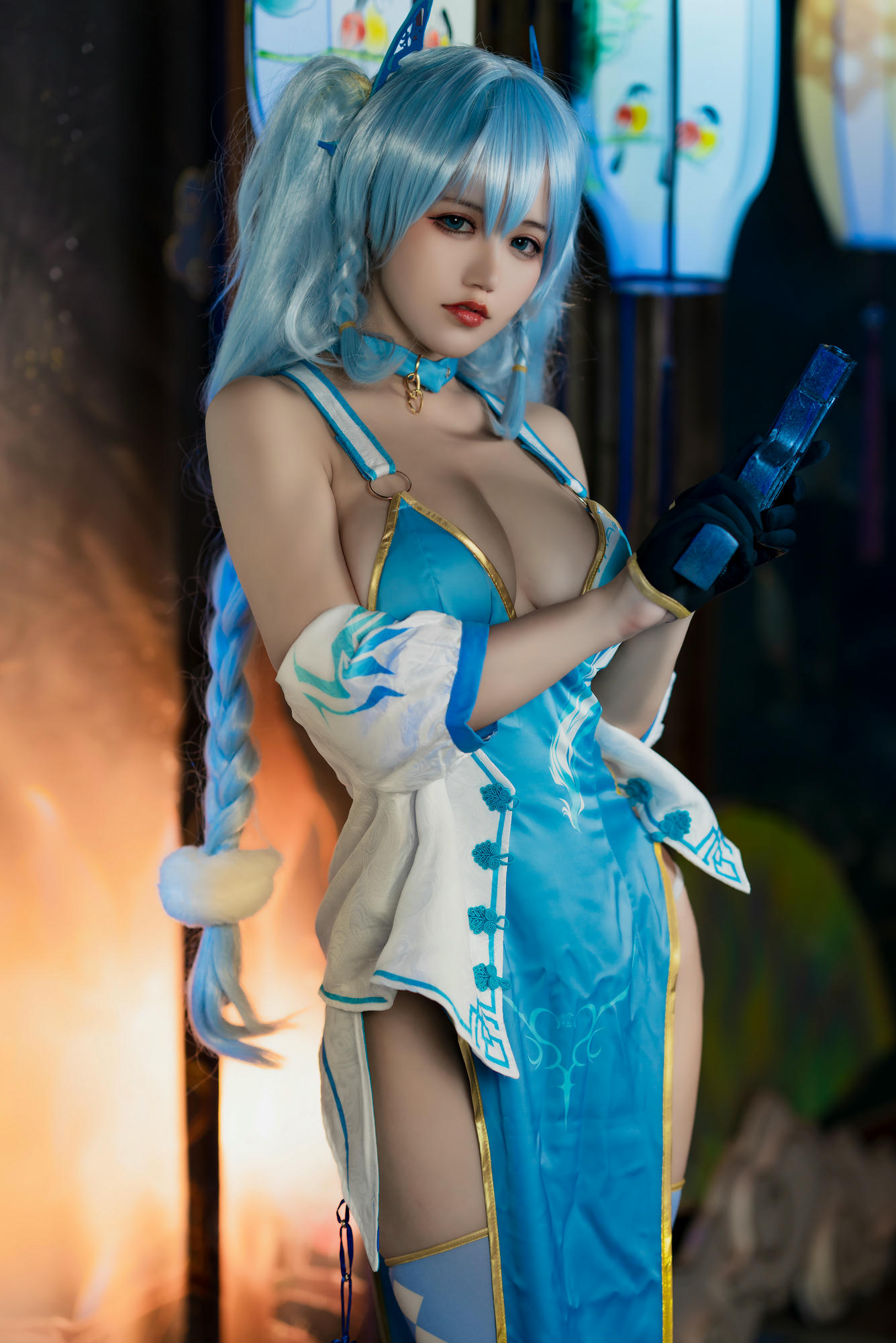 小仓千代w NO.064 pa15旗袍 [20P／86MB]_第1集