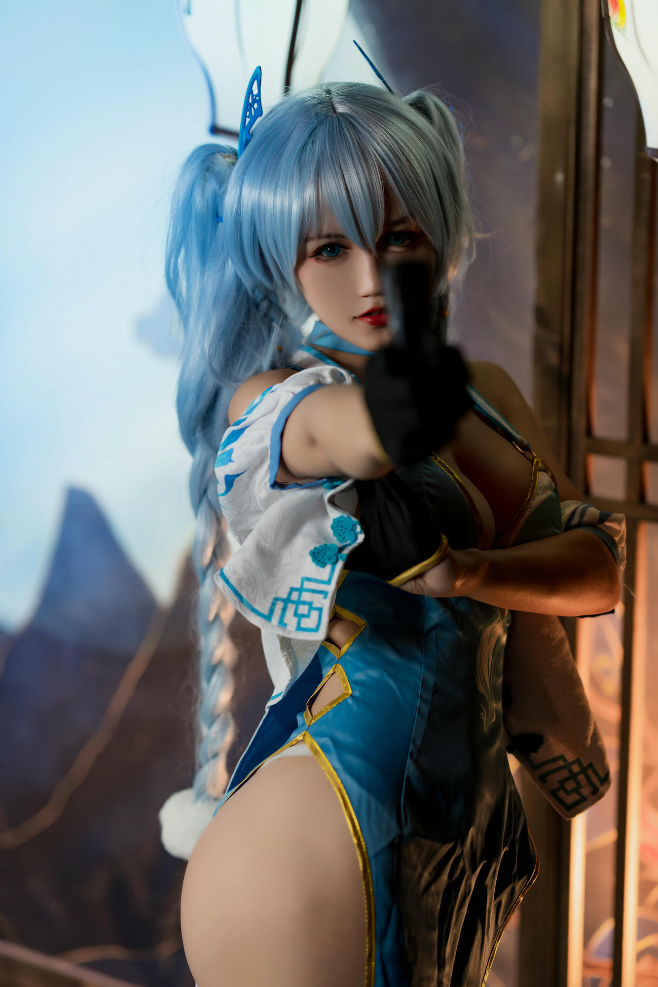 小仓千代w NO.064 pa15旗袍 [20P／86MB]_第1集