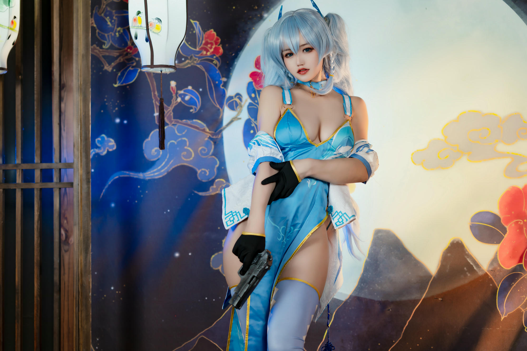 小仓千代w NO.064 pa15旗袍 [20P／86MB]_第1集