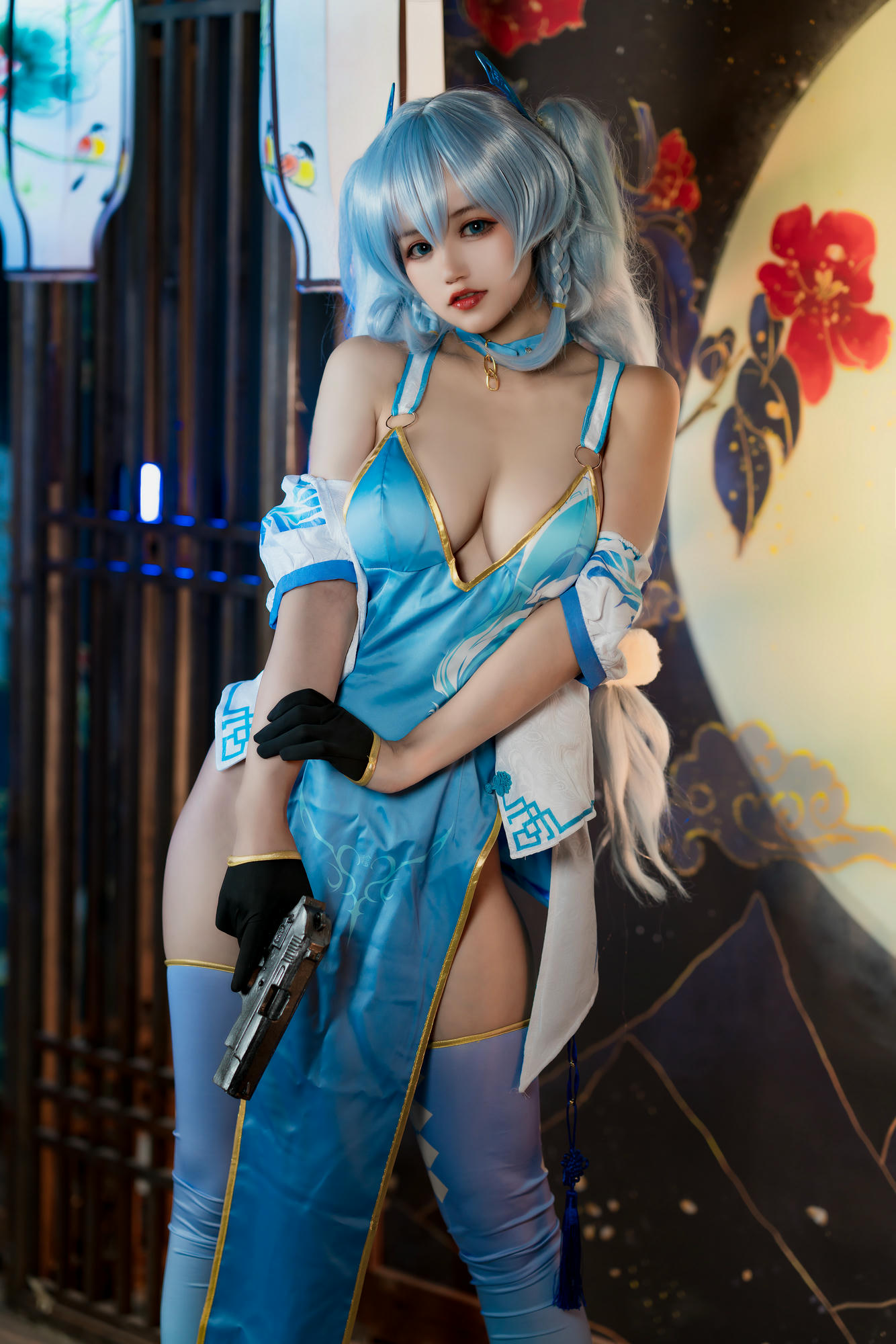 小仓千代w NO.064 pa15旗袍 [20P／86MB]_第1集