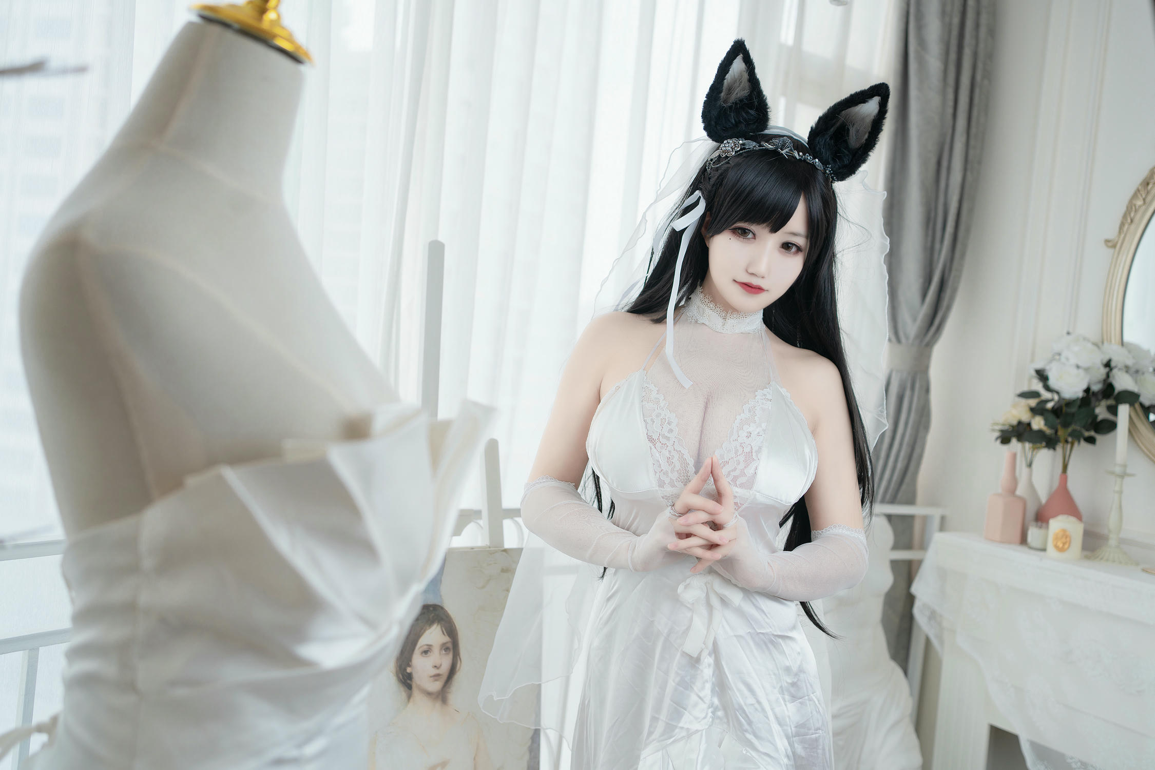 小仓千代w NO.017 爱宕婚纱 [20P-125MB]_第1集