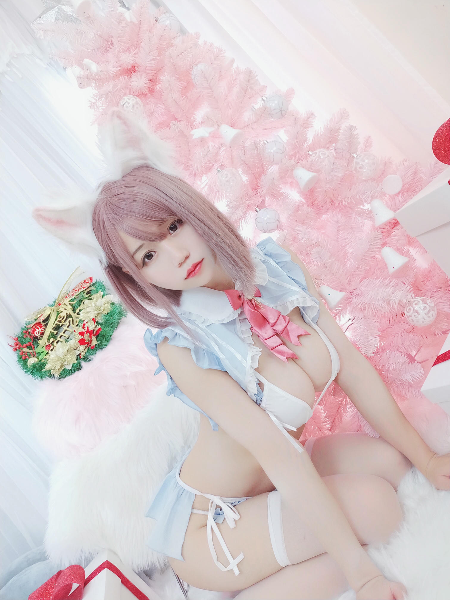 小仓千代w NO.087 可可爱爱圣诞节 [24P 35MB]_第1集