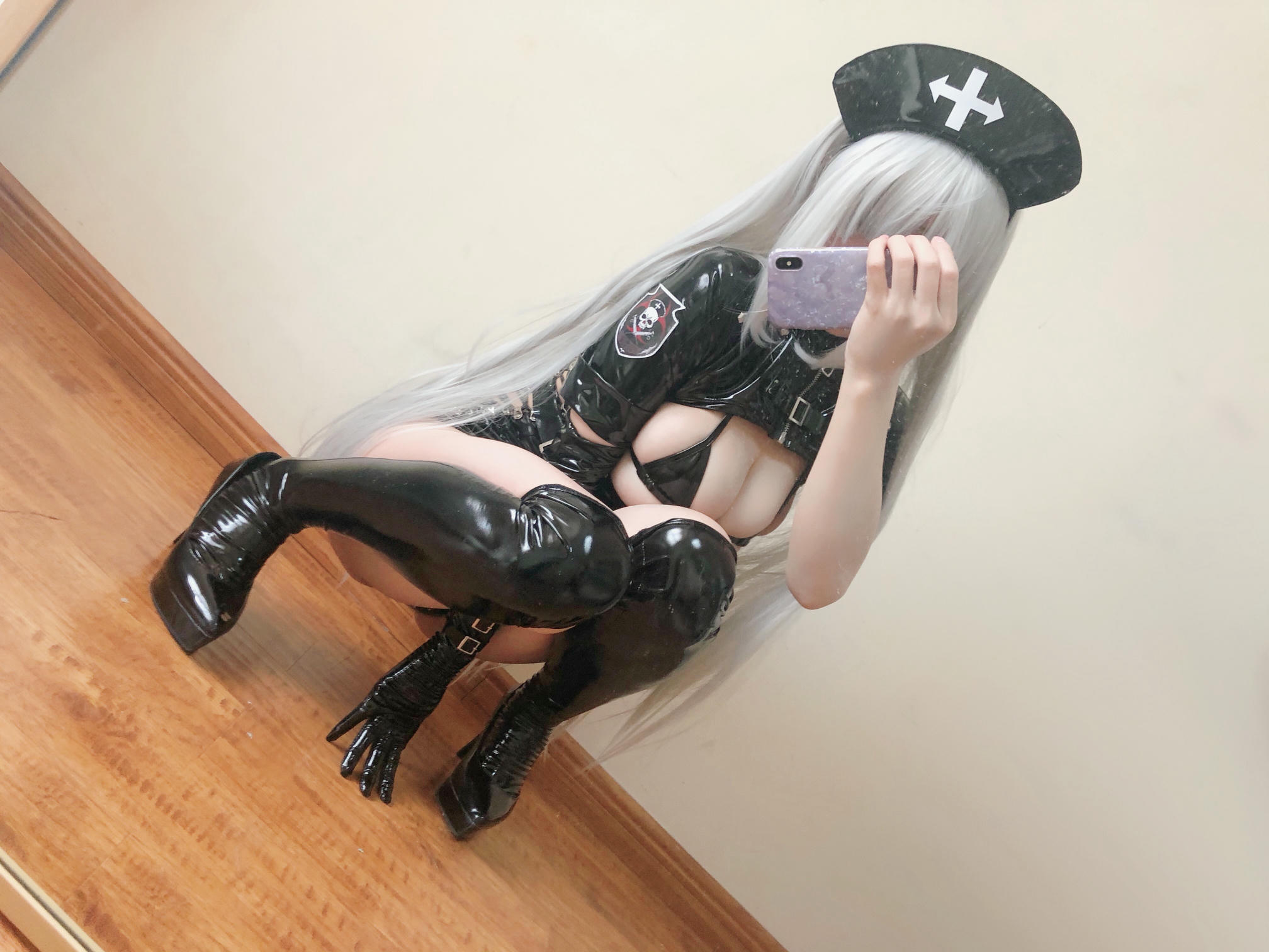 小仓千代w NO.020 暗黑护士自拍 [40P-52MB]_第2集