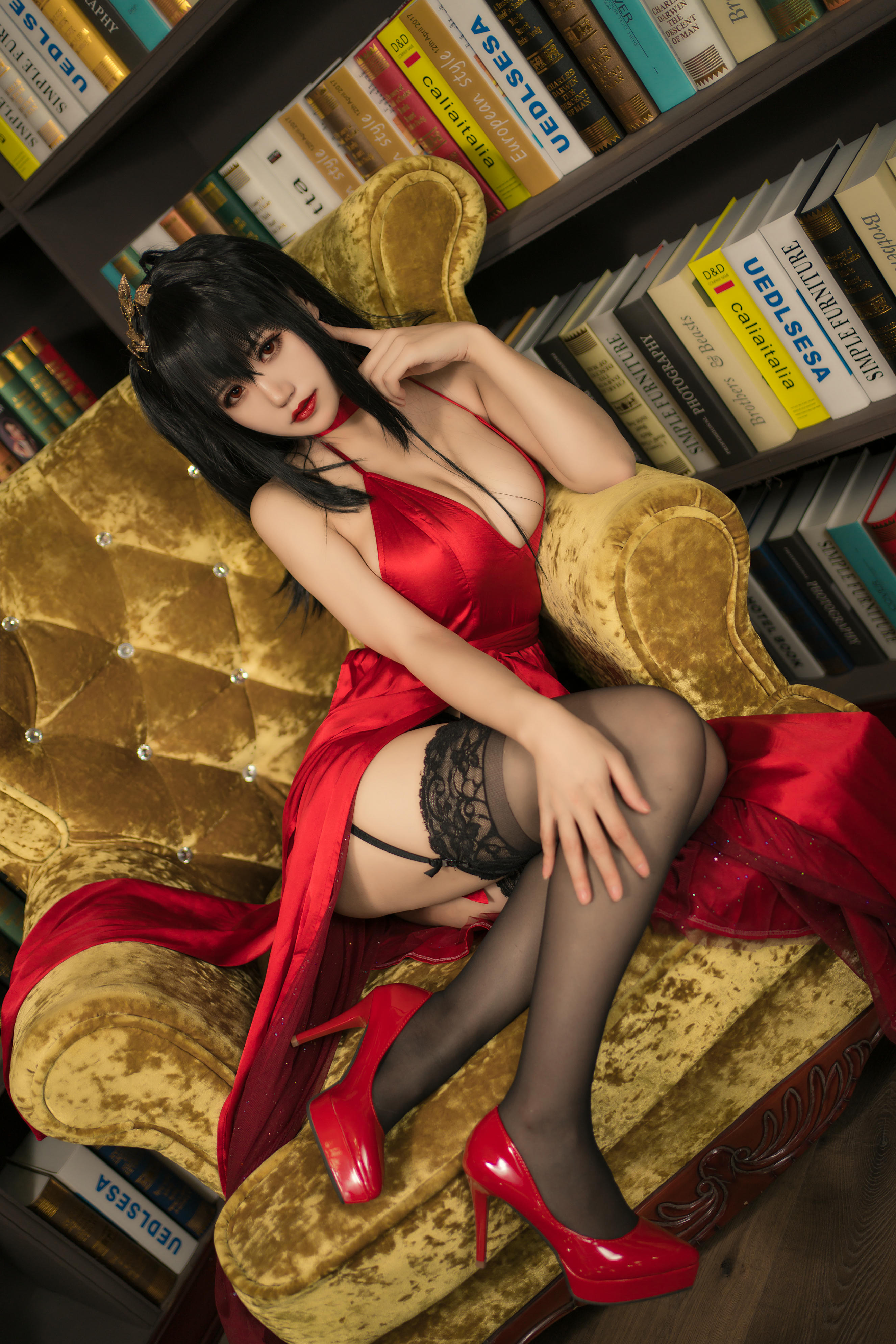 小仓千代w NO.104 碧蓝航线 大凤礼服 [22P-369MB]_第1集