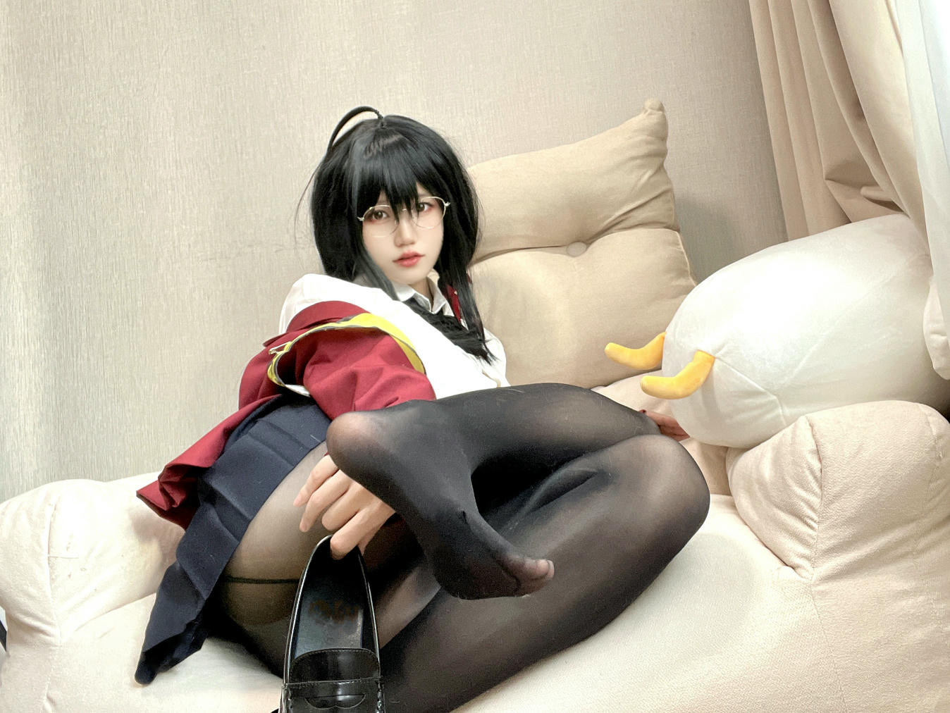 小仓千代w NO.105 碧蓝航线 大凤JK[45P-173MB]_第2集