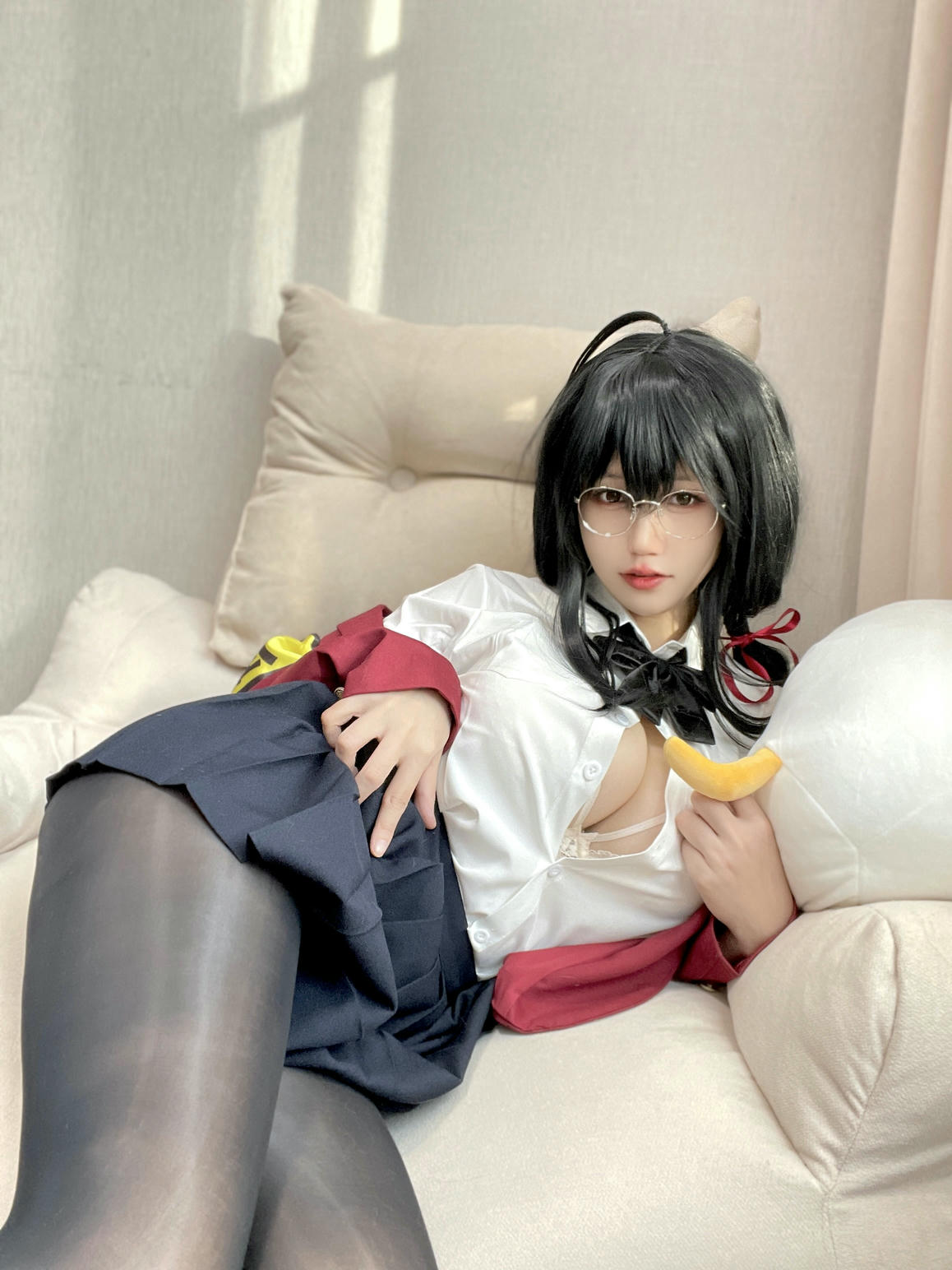 小仓千代w NO.105 碧蓝航线 大凤JK[45P-173MB]_第3集