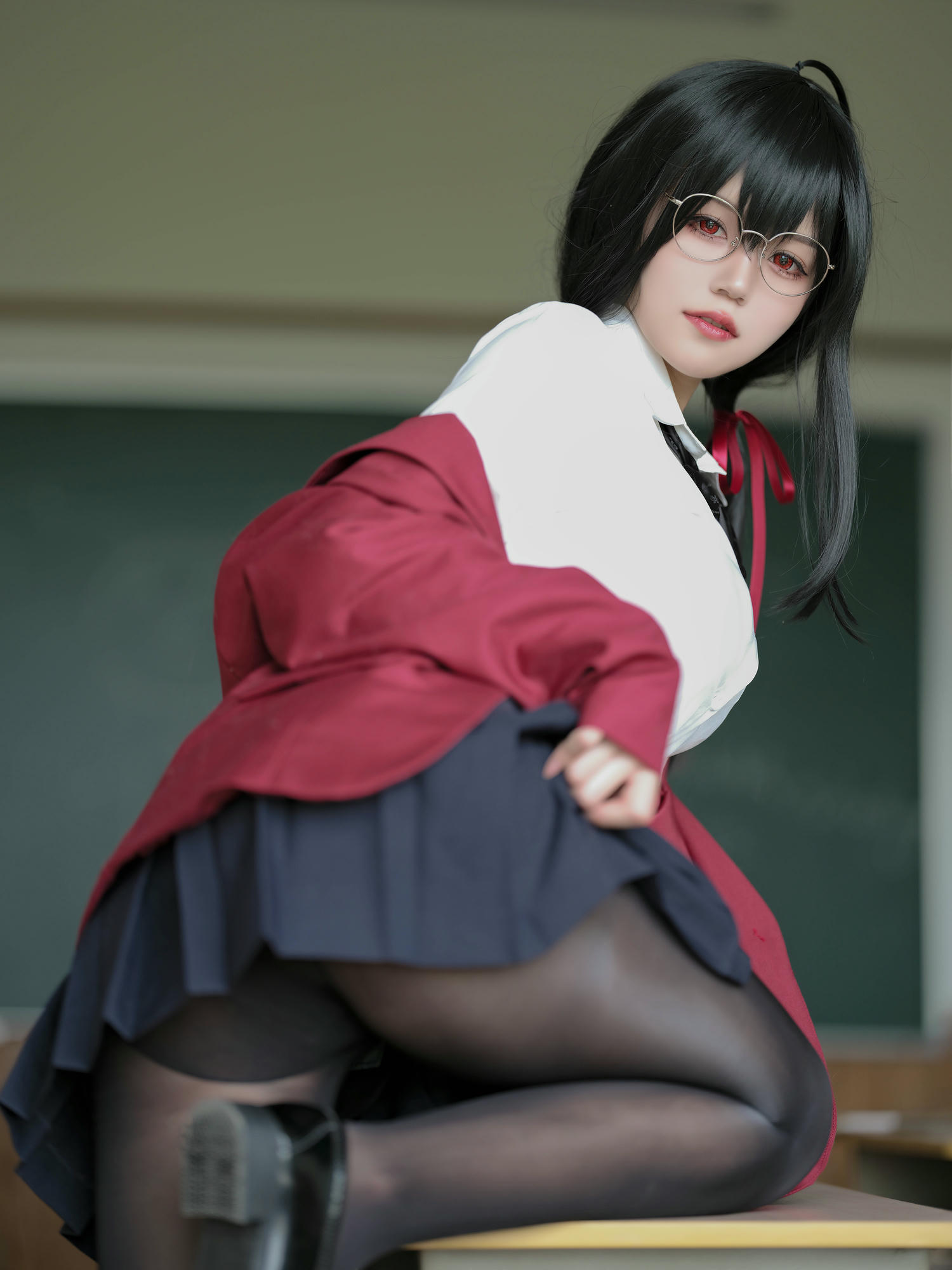 小仓千代w NO.105 碧蓝航线 大凤JK[45P-173MB]_第1集