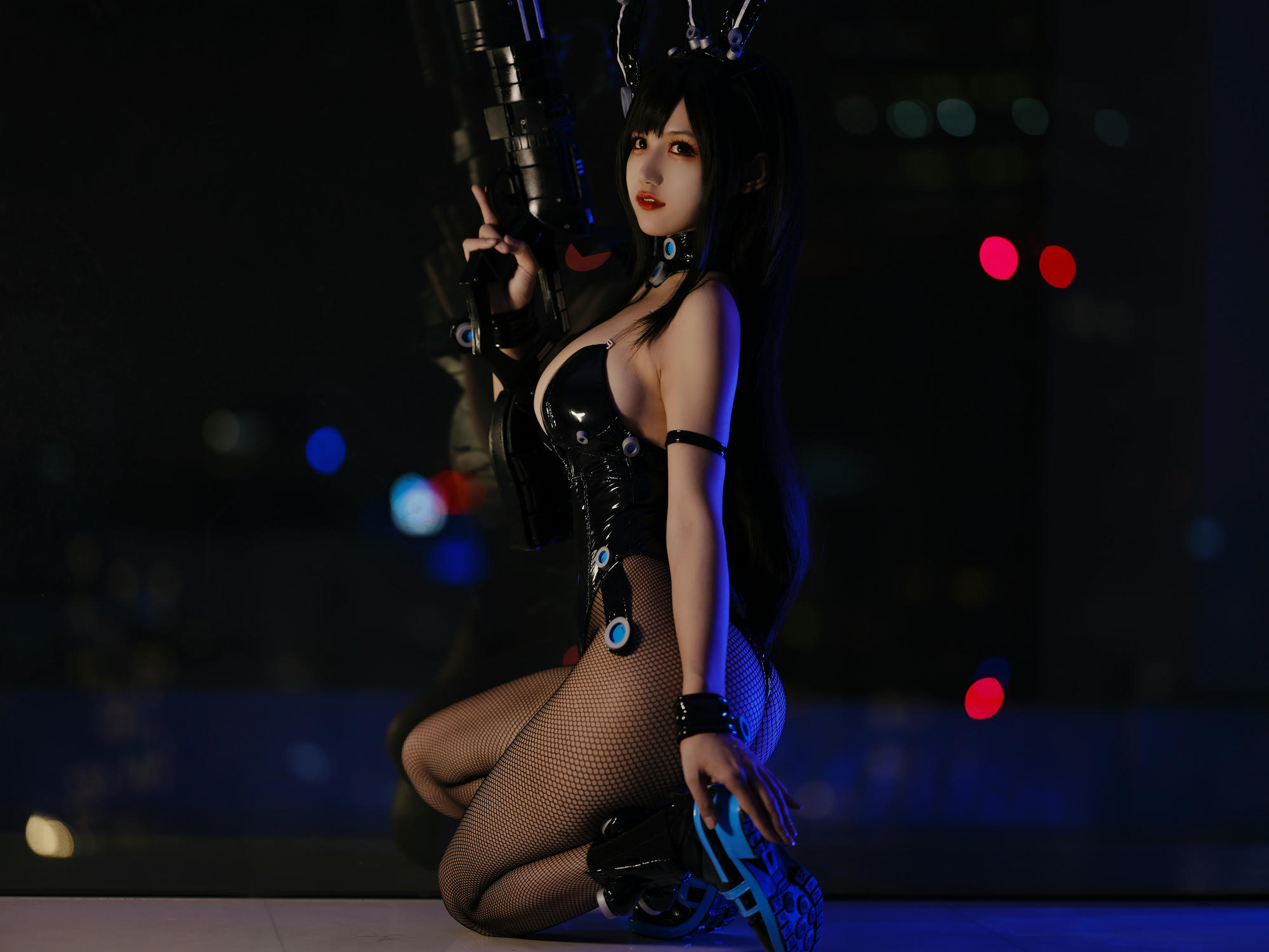 小仓千代w NO.021 下平玲花兔女郎 [20P-84MB]_第1集