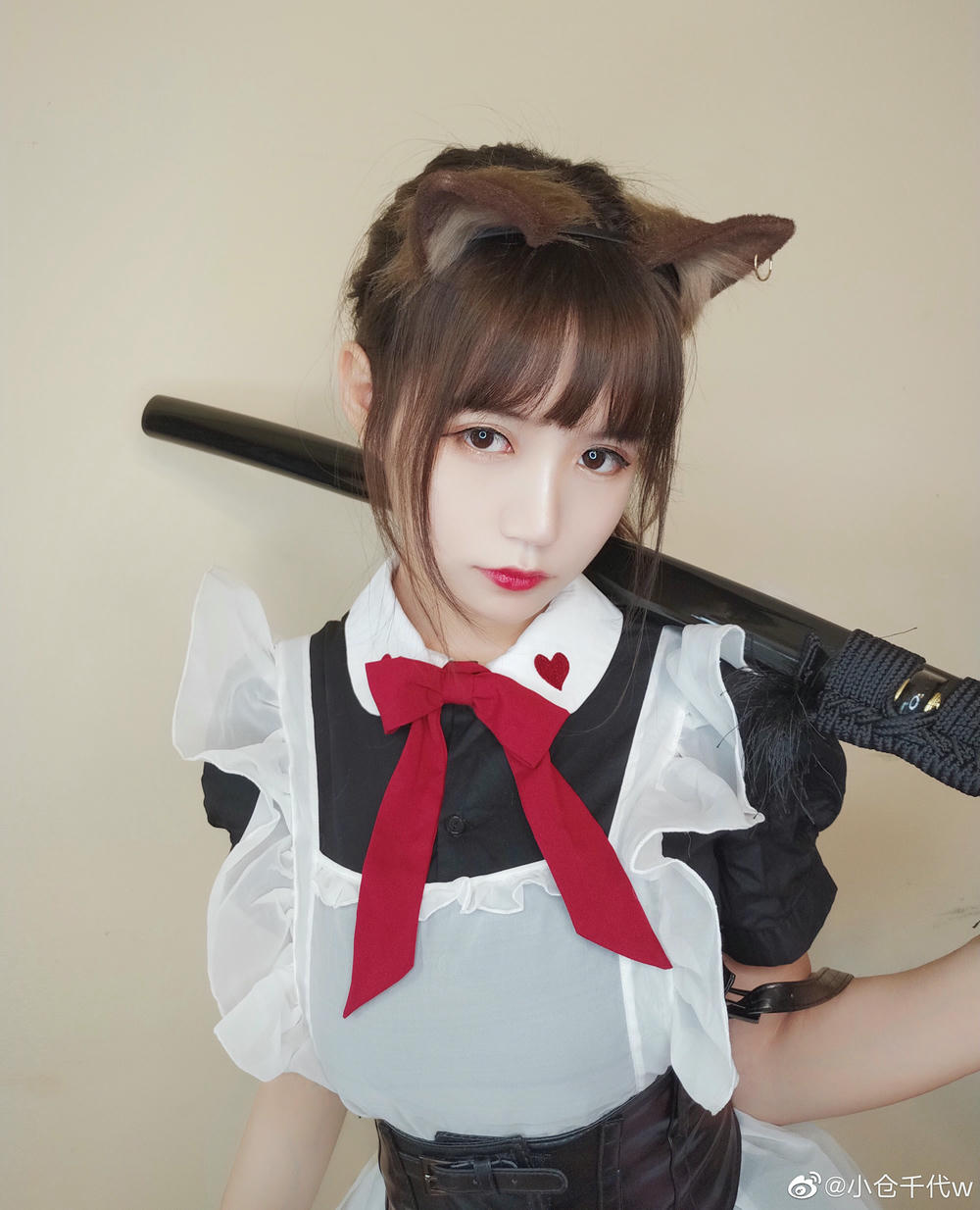 小仓千代w 微博图[354P-1.8GB]-带刀女仆_第1集