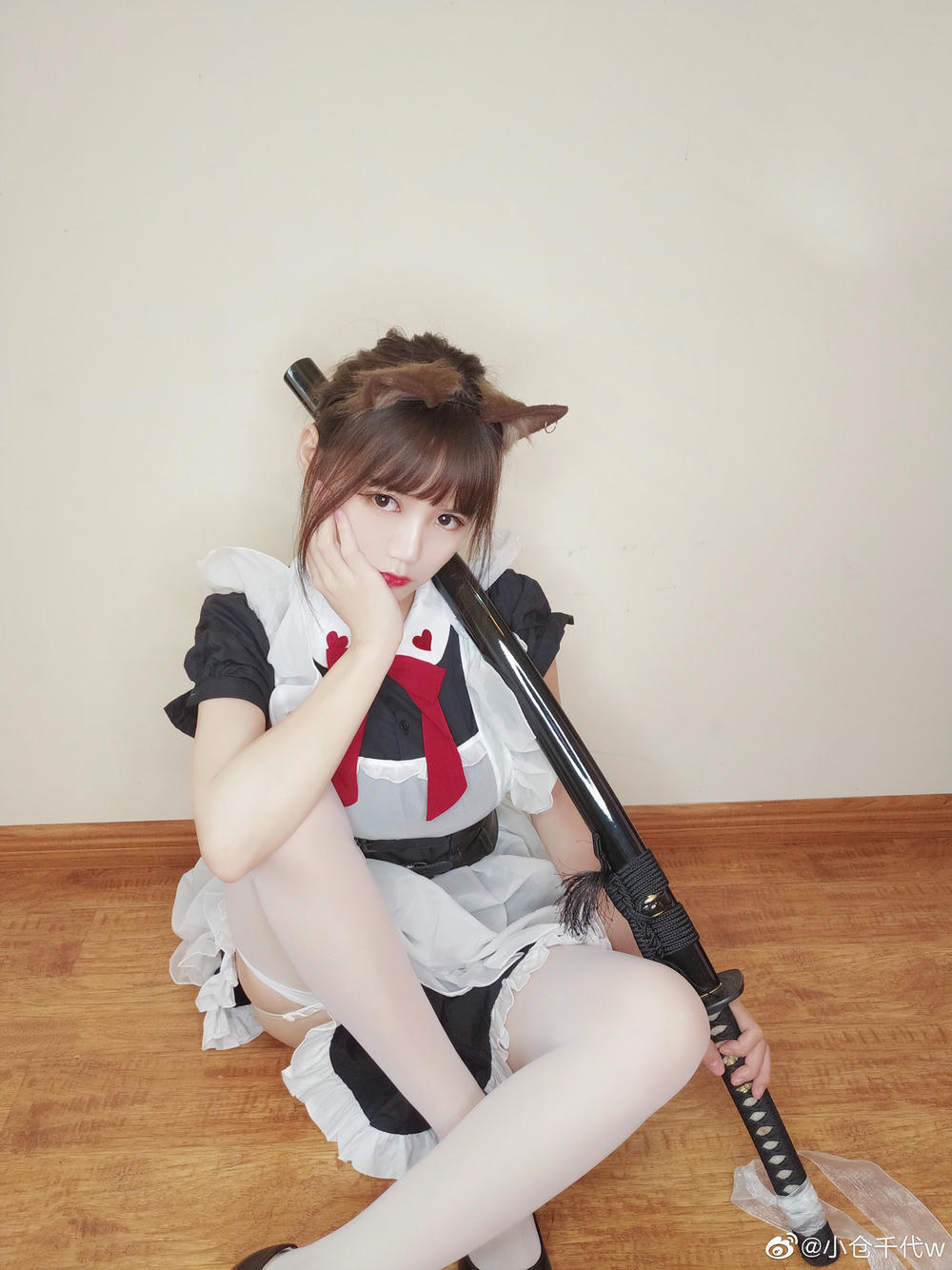 小仓千代w 微博图[354P-1.8GB]-带刀女仆_第1集