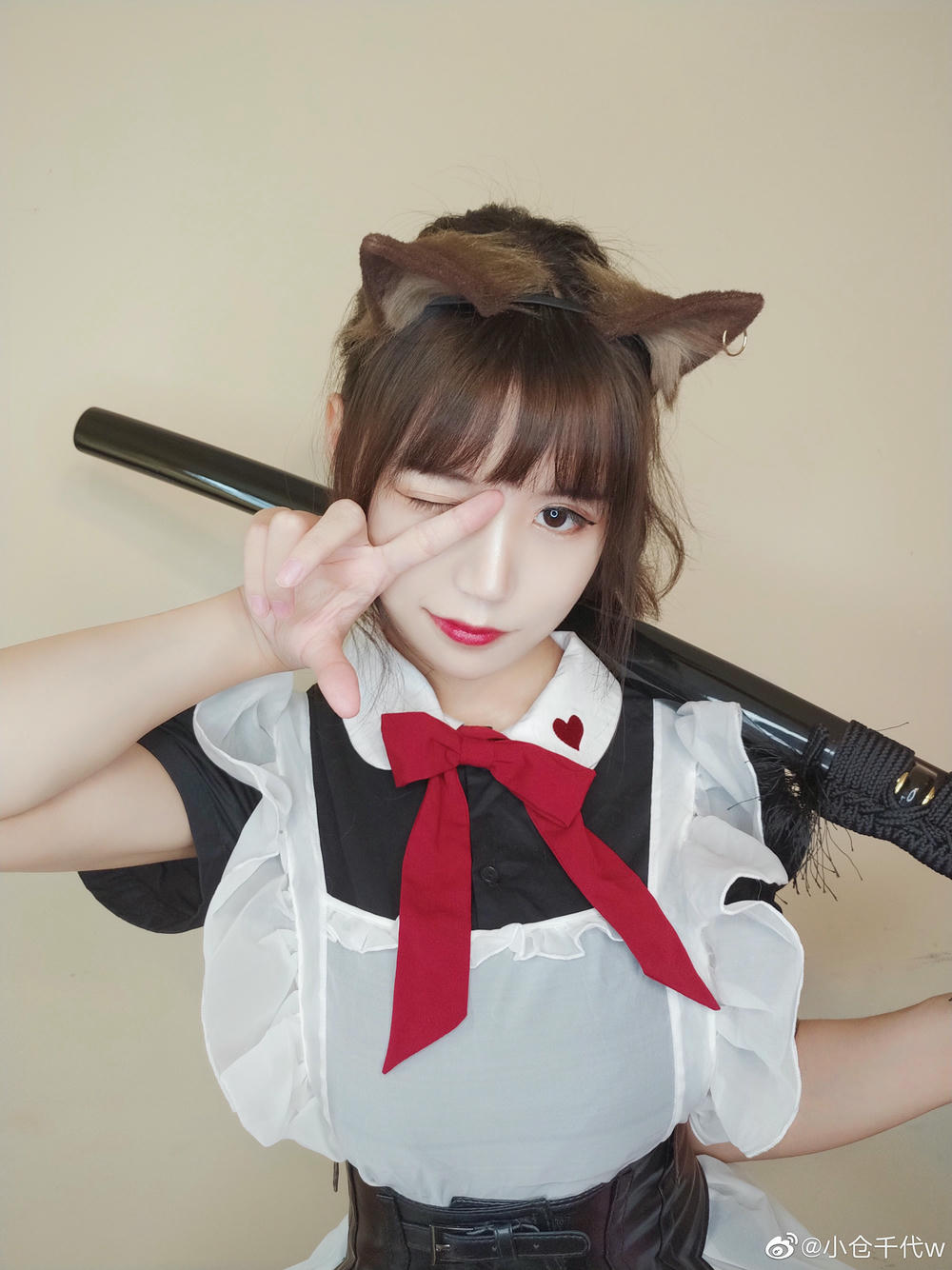 小仓千代w 微博图[354P-1.8GB]-带刀女仆_第1集