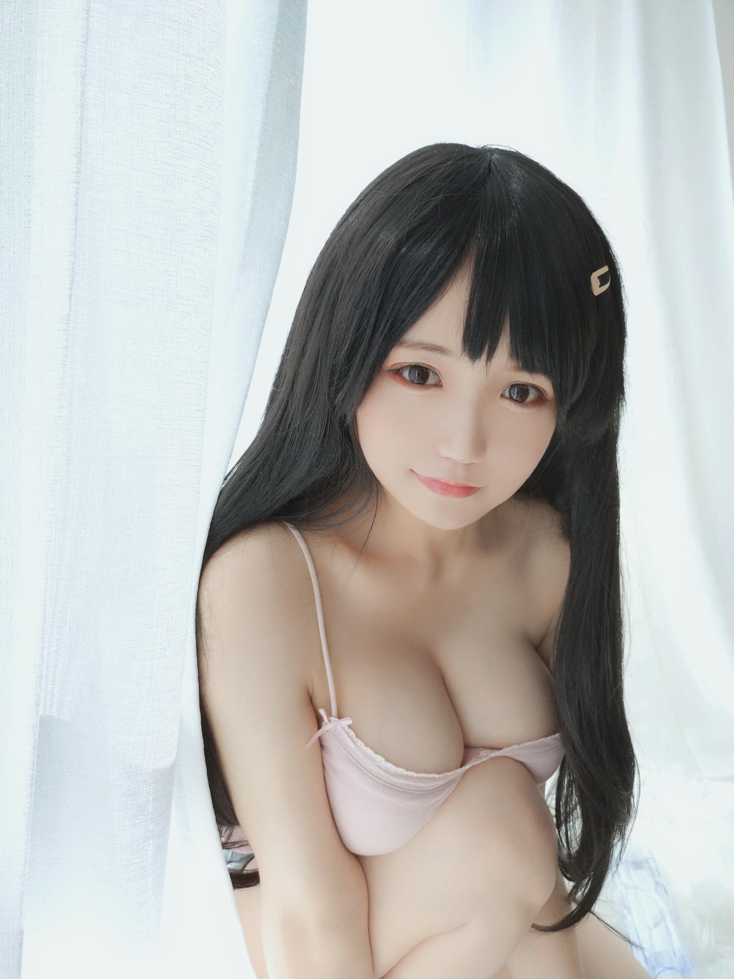 小仓千代w NO.002 粉色吊带[30P-54MB]_第1集