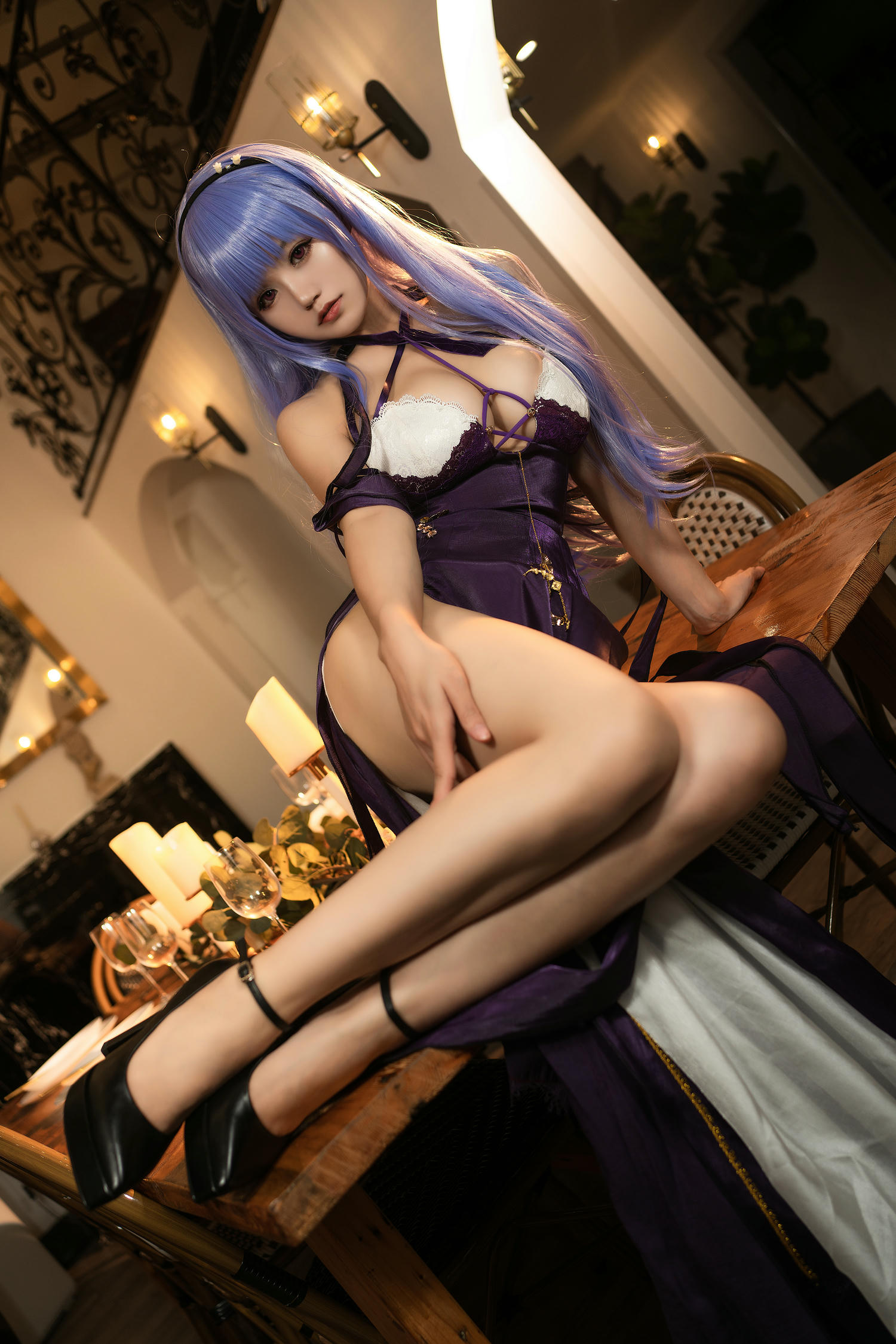 小仓千代w NO.028 黛朵礼服 [19P-154MB]_第1集