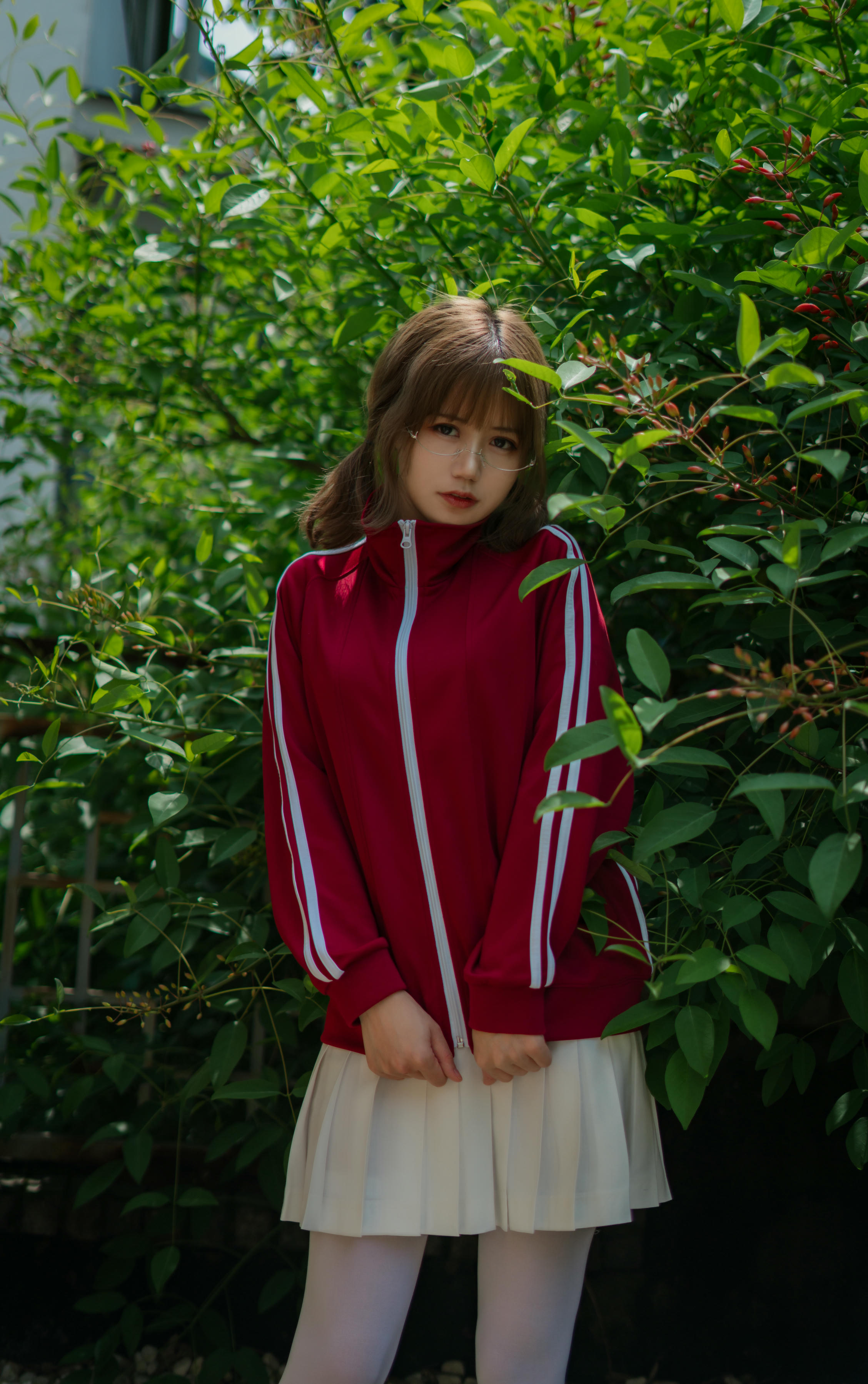 小仓千代w NO.004 红色体操服[48P-672MB]_第1集