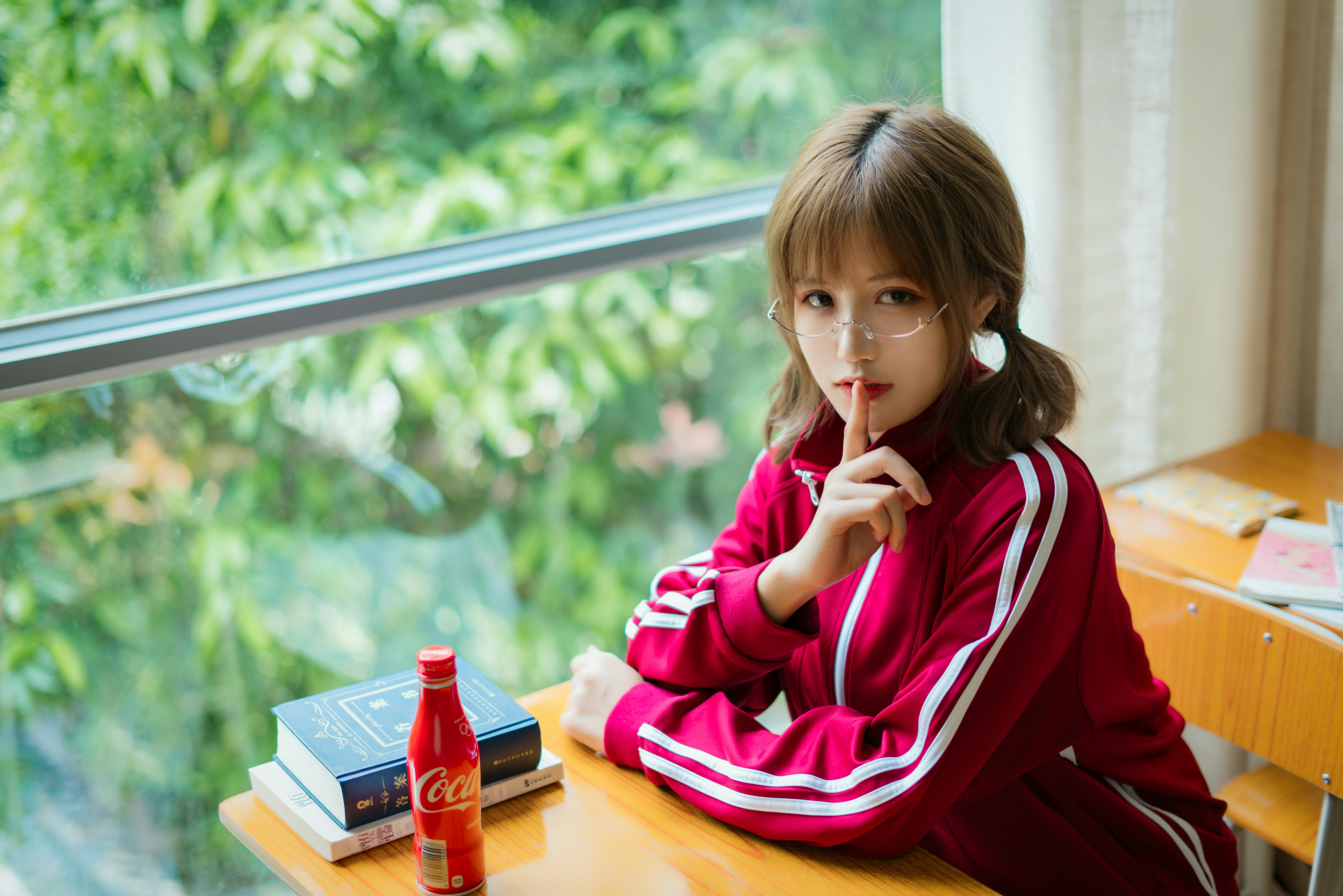 小仓千代w NO.004 红色体操服[48P-672MB]_第2集