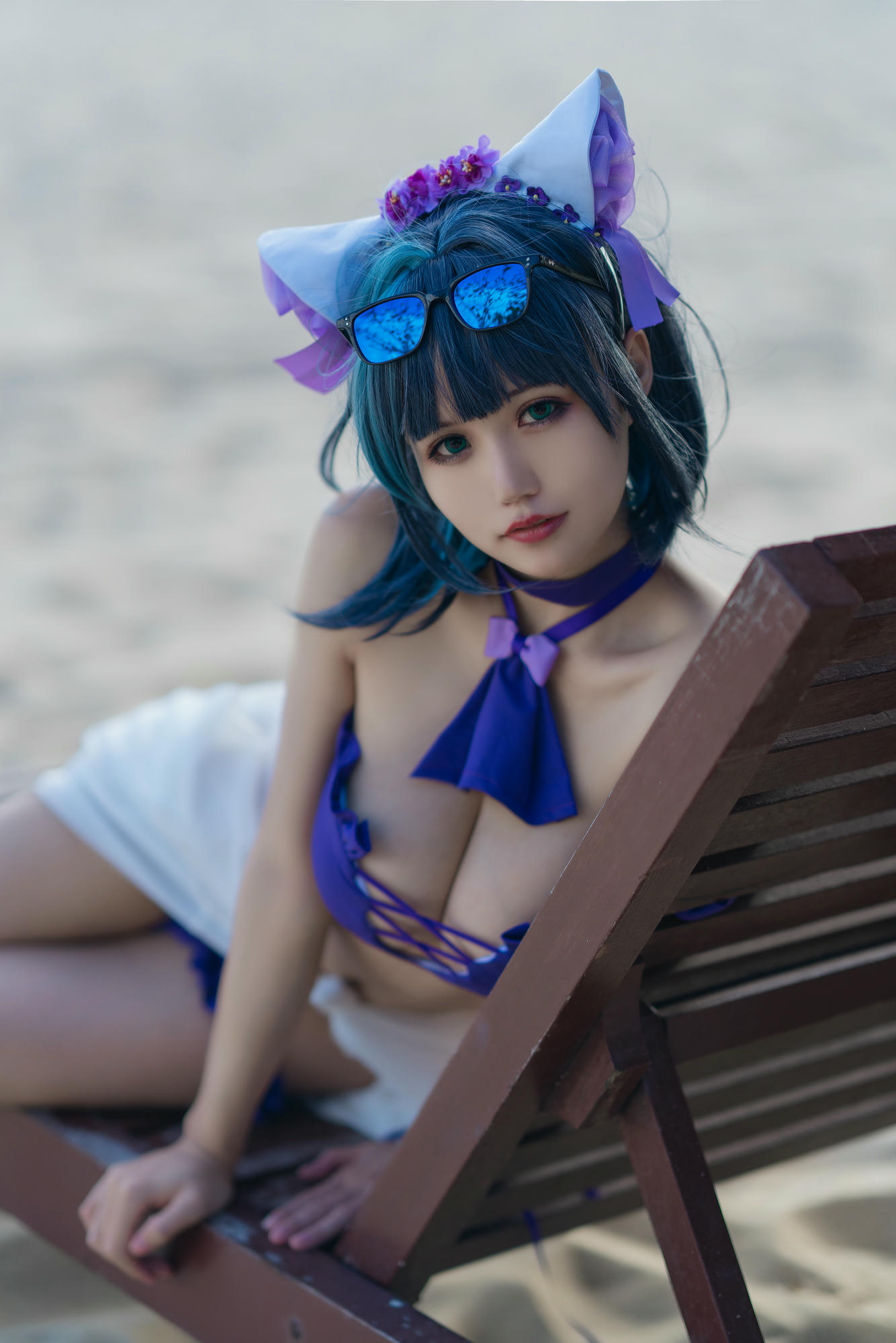 小仓千代w NO.044 柴郡泳装 [22P 111MB]_第1集