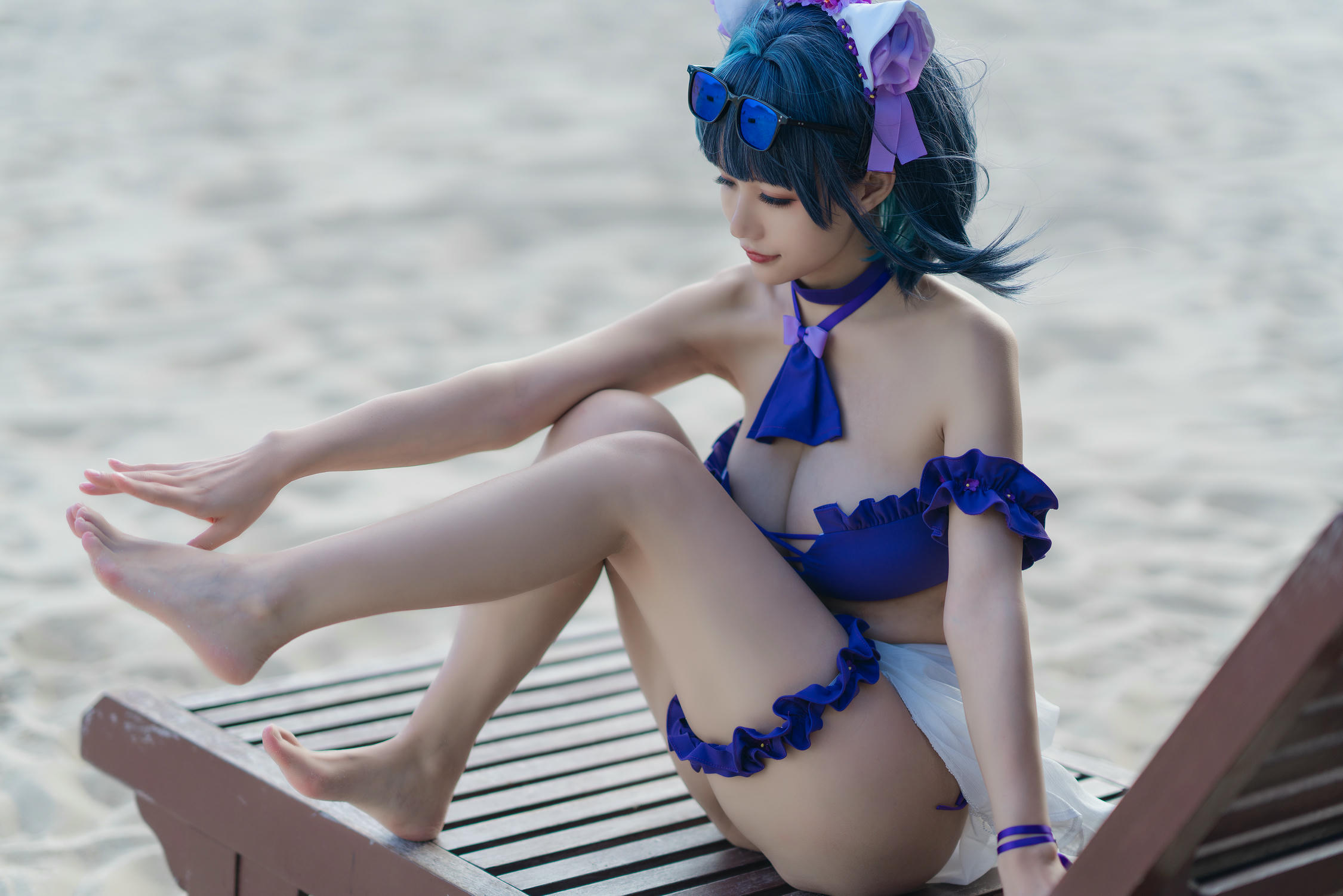 小仓千代w NO.044 柴郡泳装 [22P 111MB]_第1集