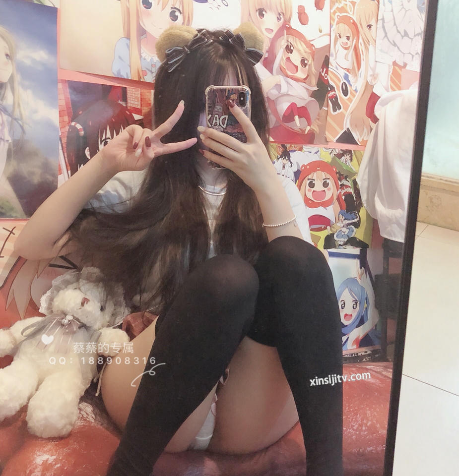 小蔡头喵喵喵 NO.024 档黑丝 40P2V_第1集