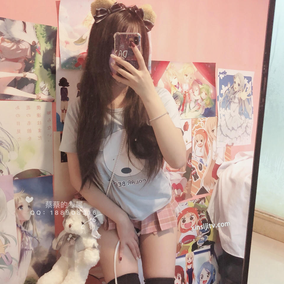 小蔡头喵喵喵 NO.024 档黑丝 40P2V_第1集