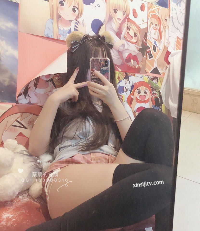 小蔡头喵喵喵 NO.024 档黑丝 40P2V_第1集