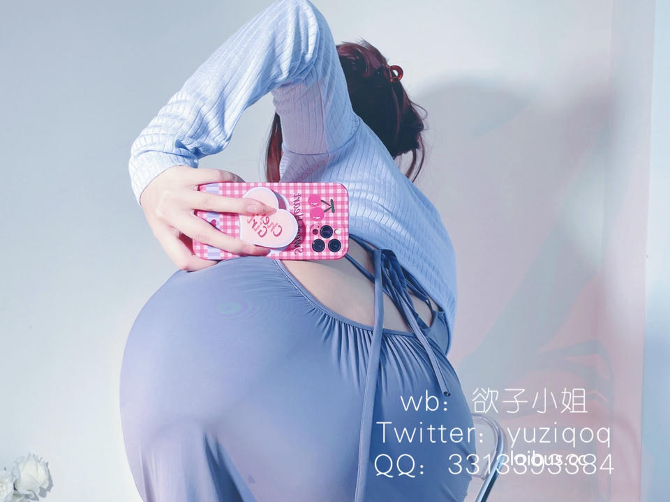 小蔡头喵喵喵 NO.038 灰色包臀 59p2v_第1集