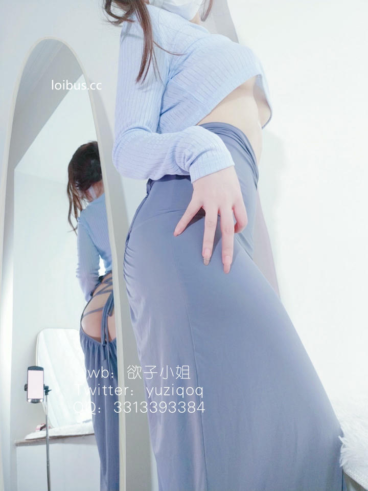 小蔡头喵喵喵 NO.038 灰色包臀 59p2v_第1集