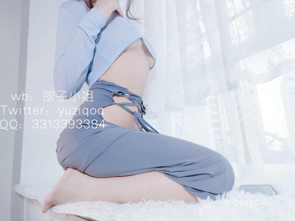 小蔡头喵喵喵 NO.038 灰色包臀 59p2v_第3集