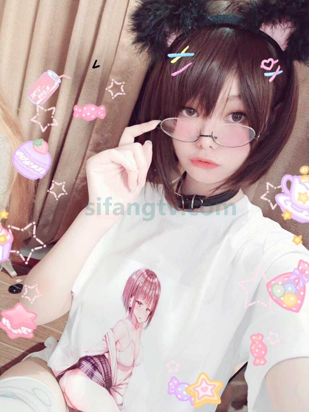 小蔡头喵喵喵 NO.041 旧图 露脸照 78P23V_第2集