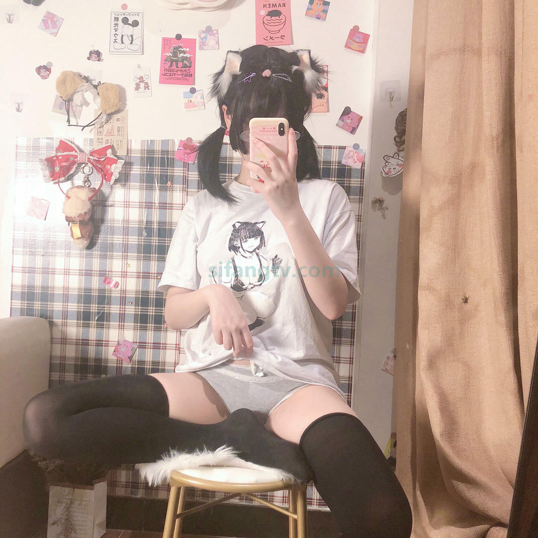 小蔡头喵喵喵 NO.041 旧图 露脸照 78P23V_第4集