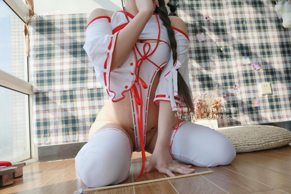 小蔡头喵喵喵 NO.081 之淫乱巫女日 55P1V_第3集