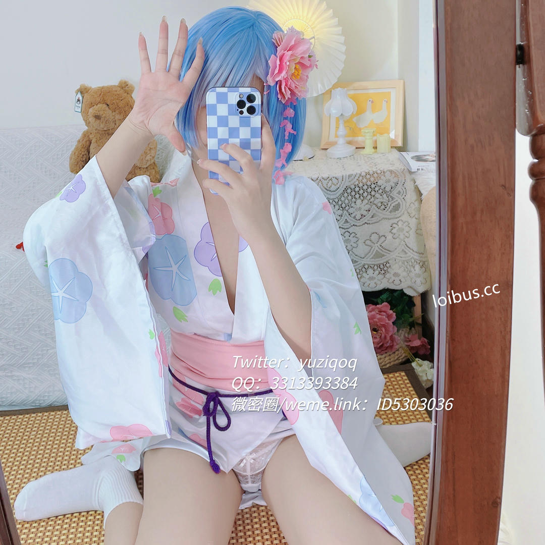 小蔡头喵喵喵 NO.089 蕾姆浴衣 [93P 381MB]_第4集