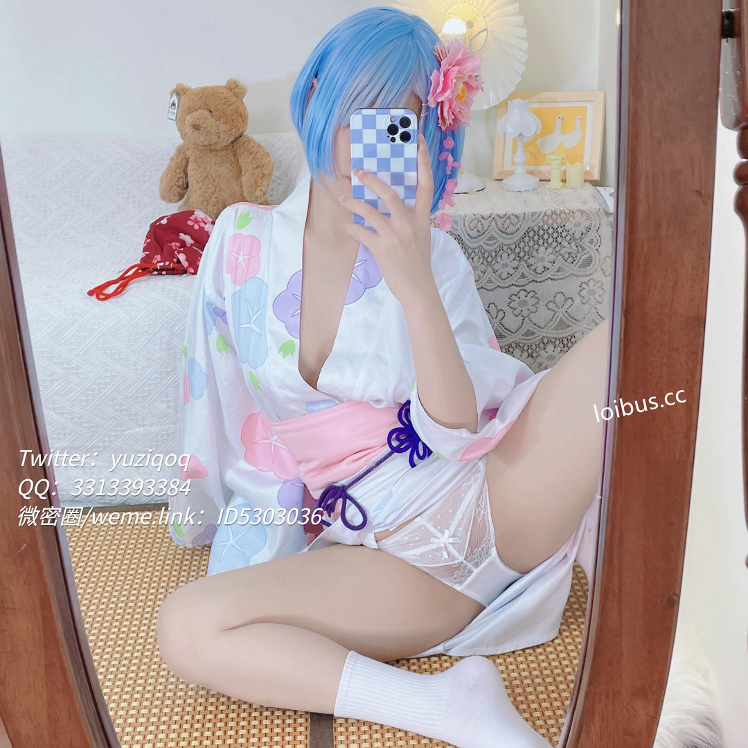 小蔡头喵喵喵 NO.089 蕾姆浴衣 [93P 381MB]_第4集