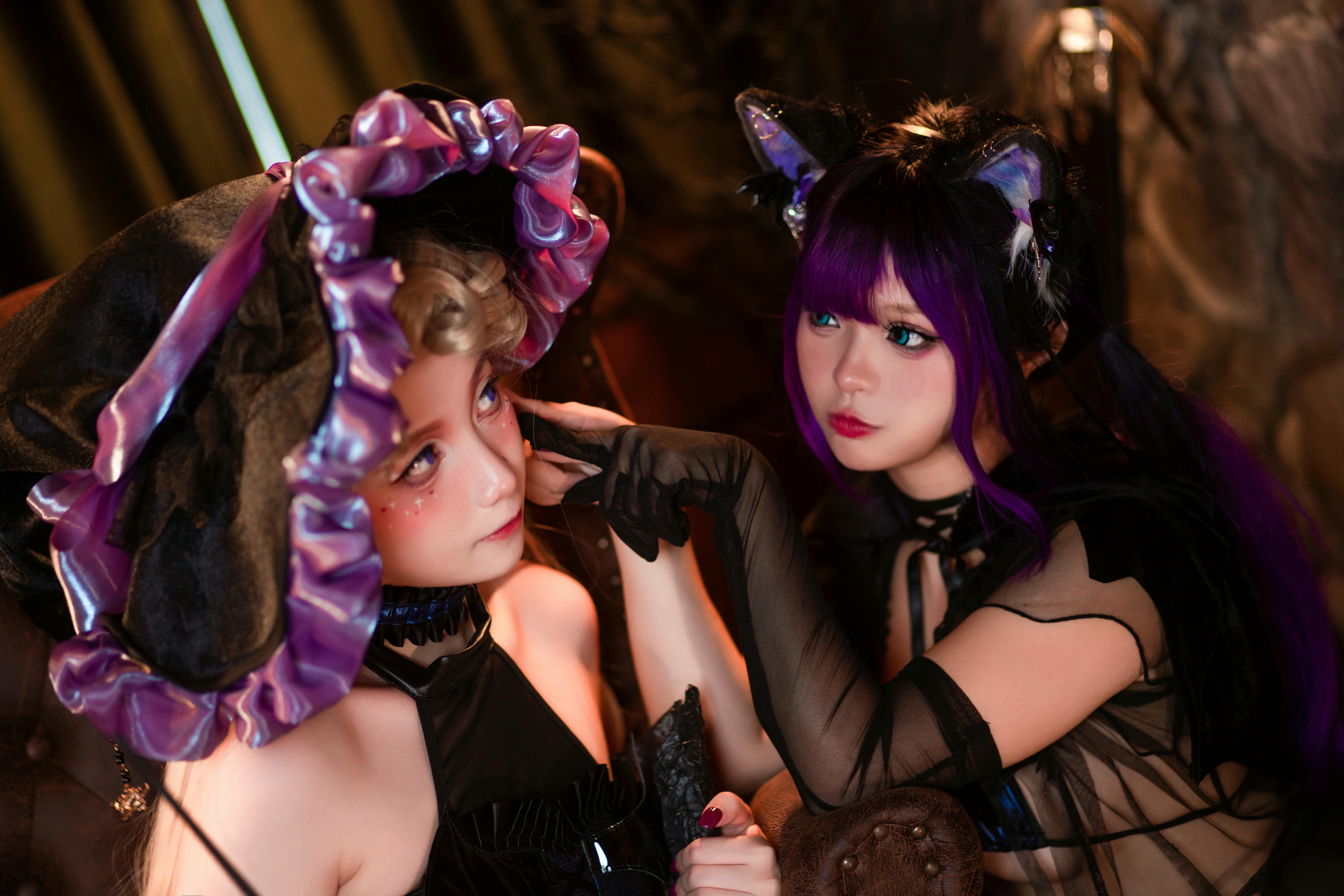 小和甜酒 NO.011 &橙风千雅 魔女猫咪 [118P-751MB]_第1集