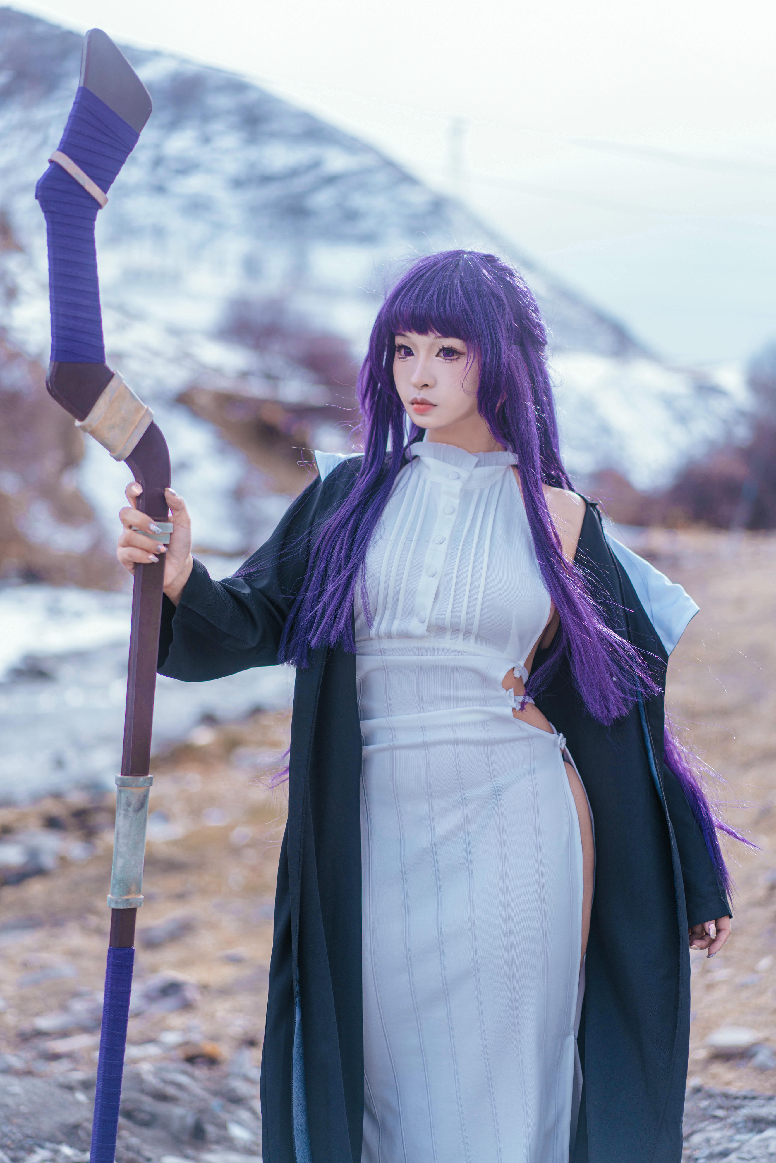 小和甜酒 NO.012 &橙风千雅 雪山 菲伦&芙莉莲 [88P-569MB]_第3集