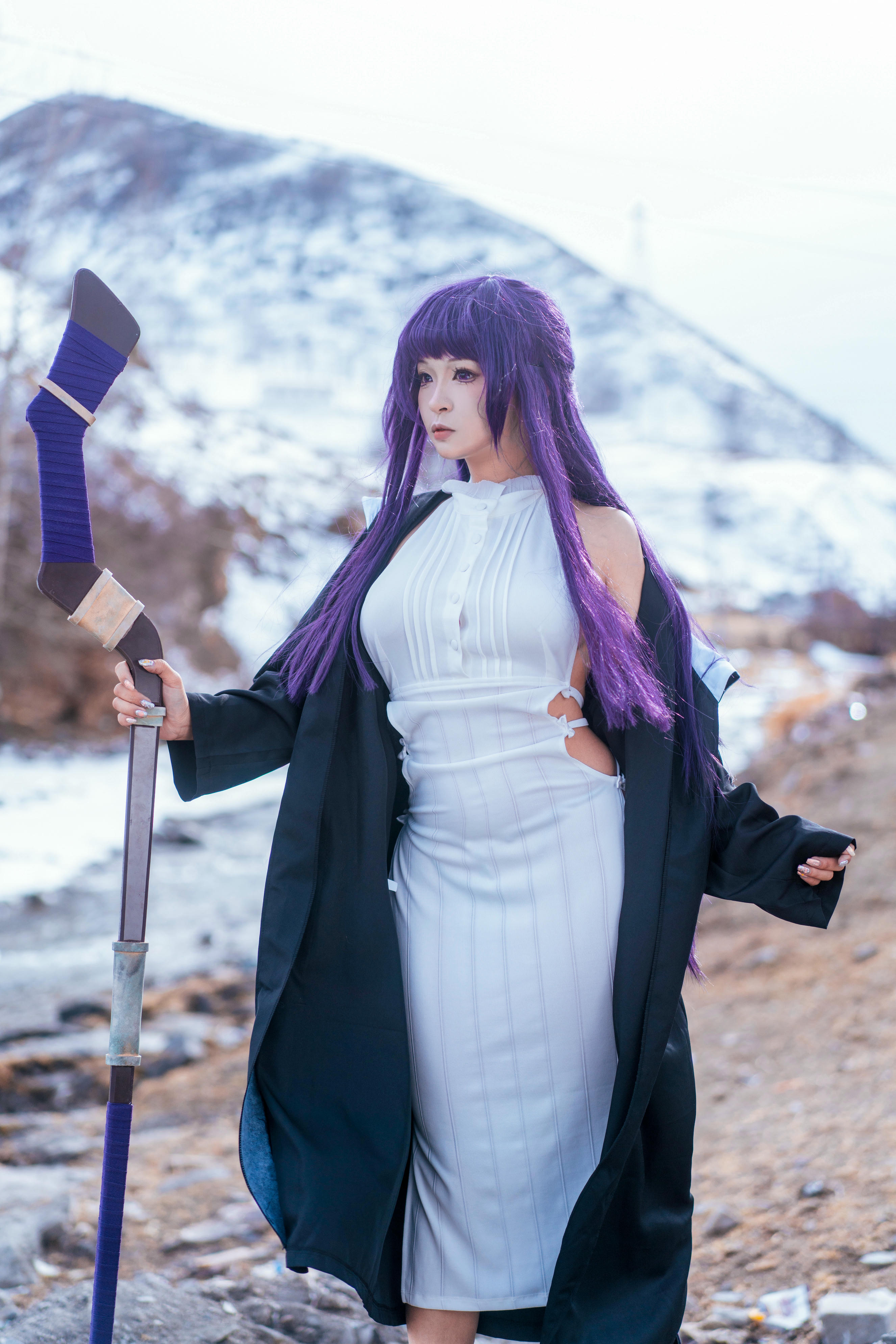 小和甜酒 NO.012 &橙风千雅 雪山 菲伦&芙莉莲 [88P-569MB]_第3集