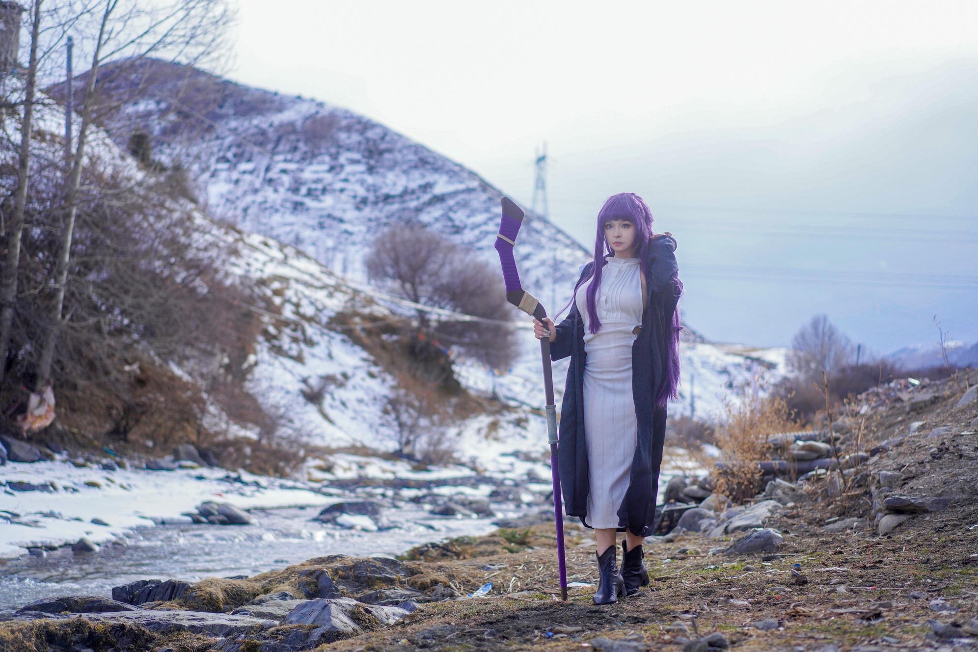 小和甜酒 NO.012 &橙风千雅 雪山 菲伦&芙莉莲 [88P-569MB]_第3集