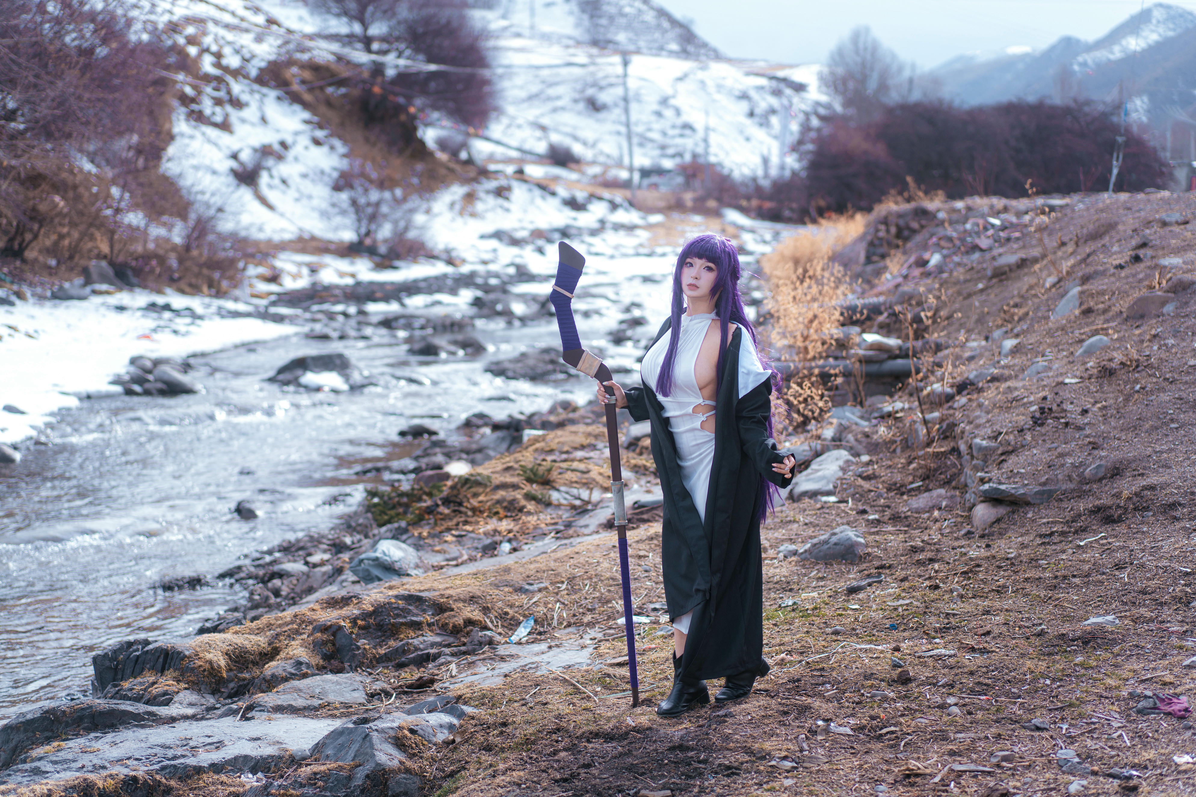 小和甜酒 NO.012 &橙风千雅 雪山 菲伦&芙莉莲 [88P-569MB]_第3集